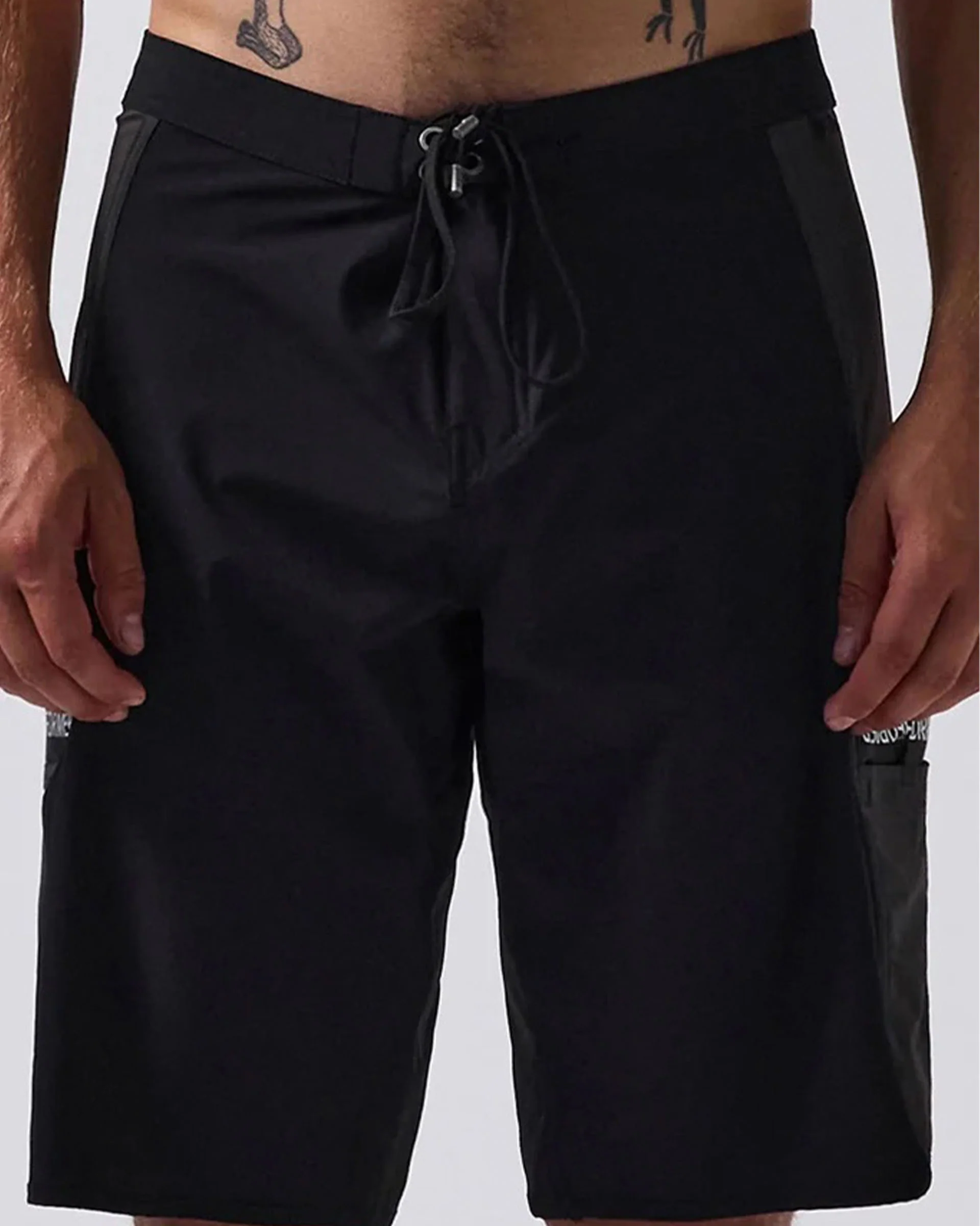 Manners 20" Trunks - Black/Grey - Image 3
