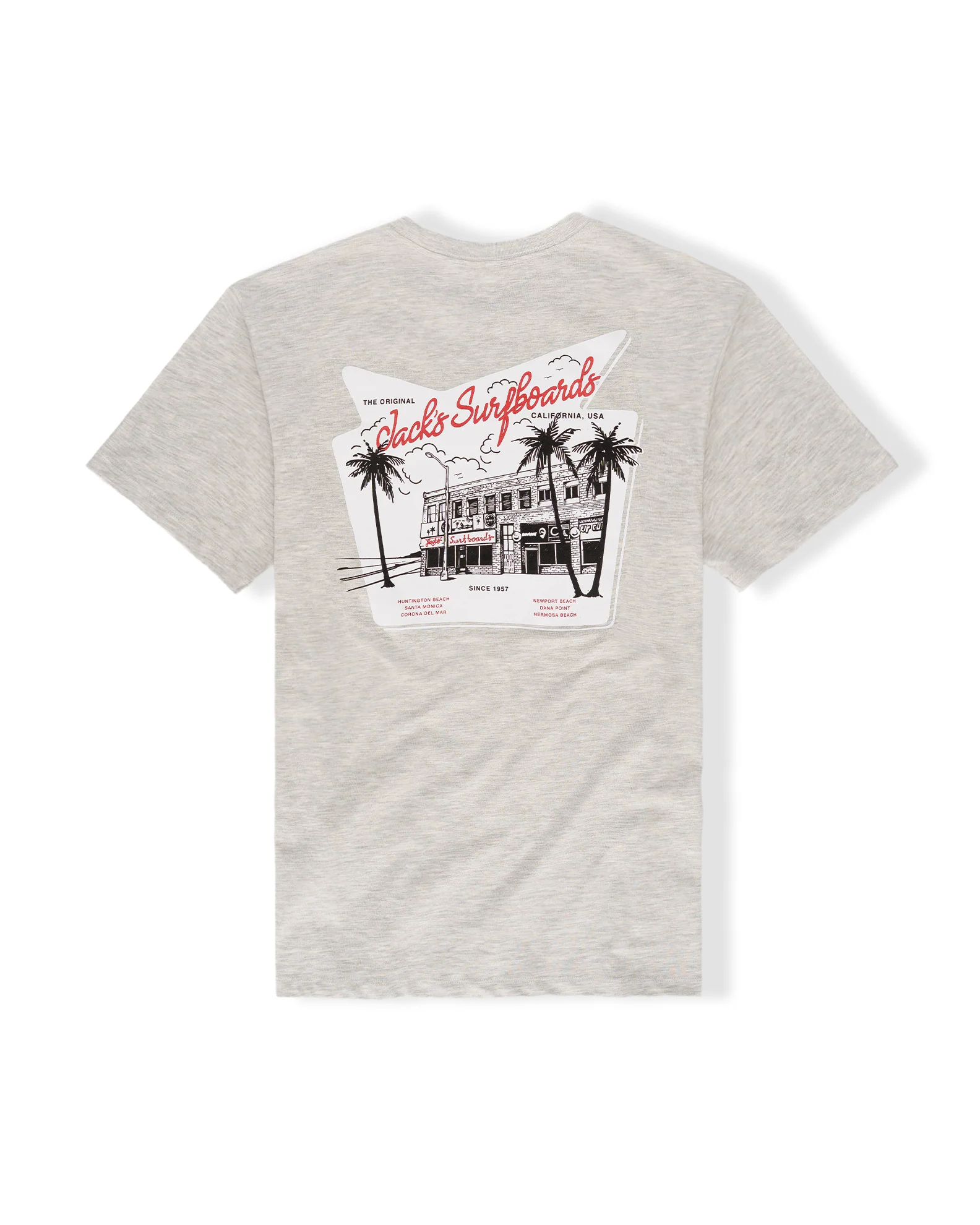 Matchbook S/S Tee - Heather Gray