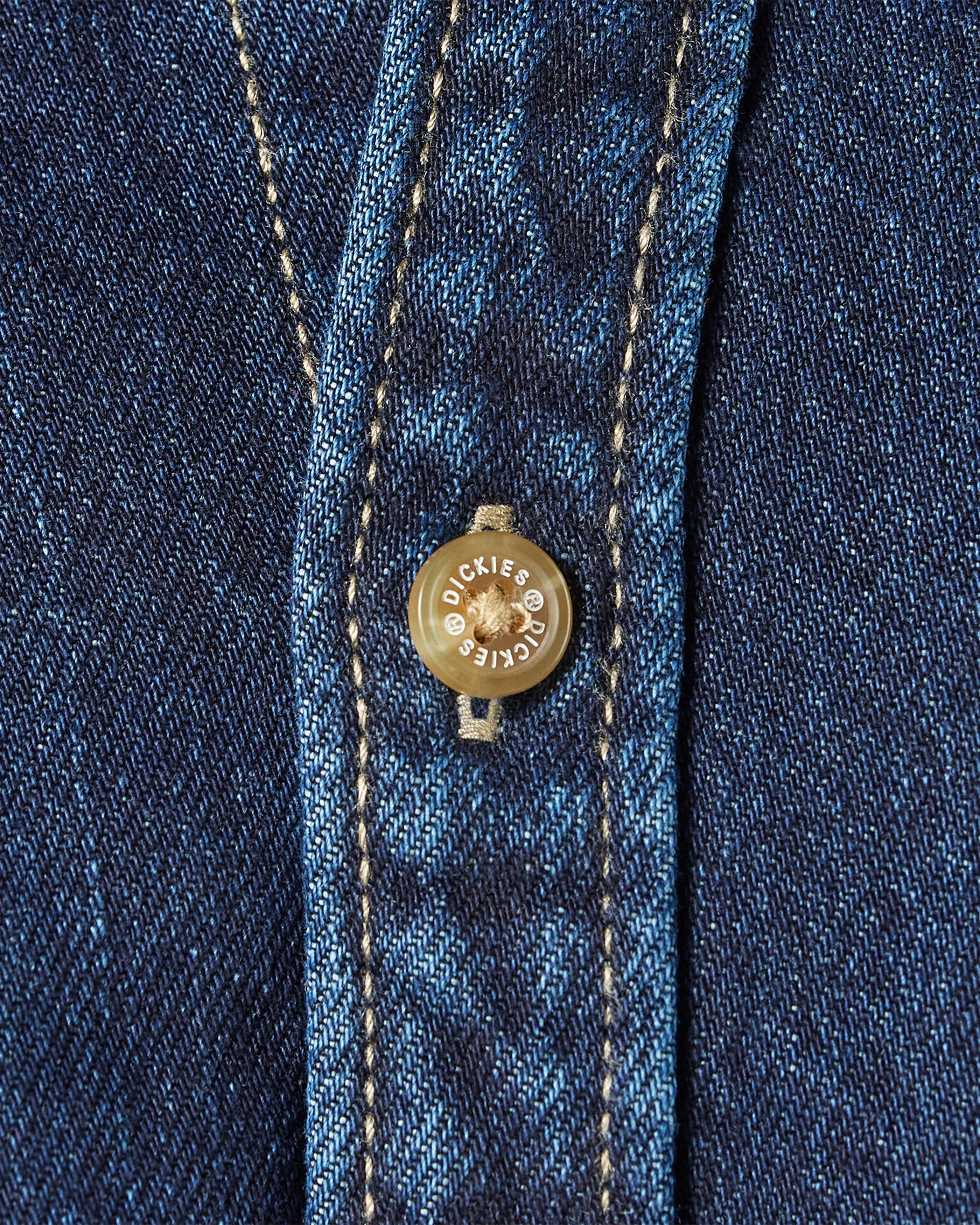 Mechanic Denim Shirt - Dark Indigo - Image 6