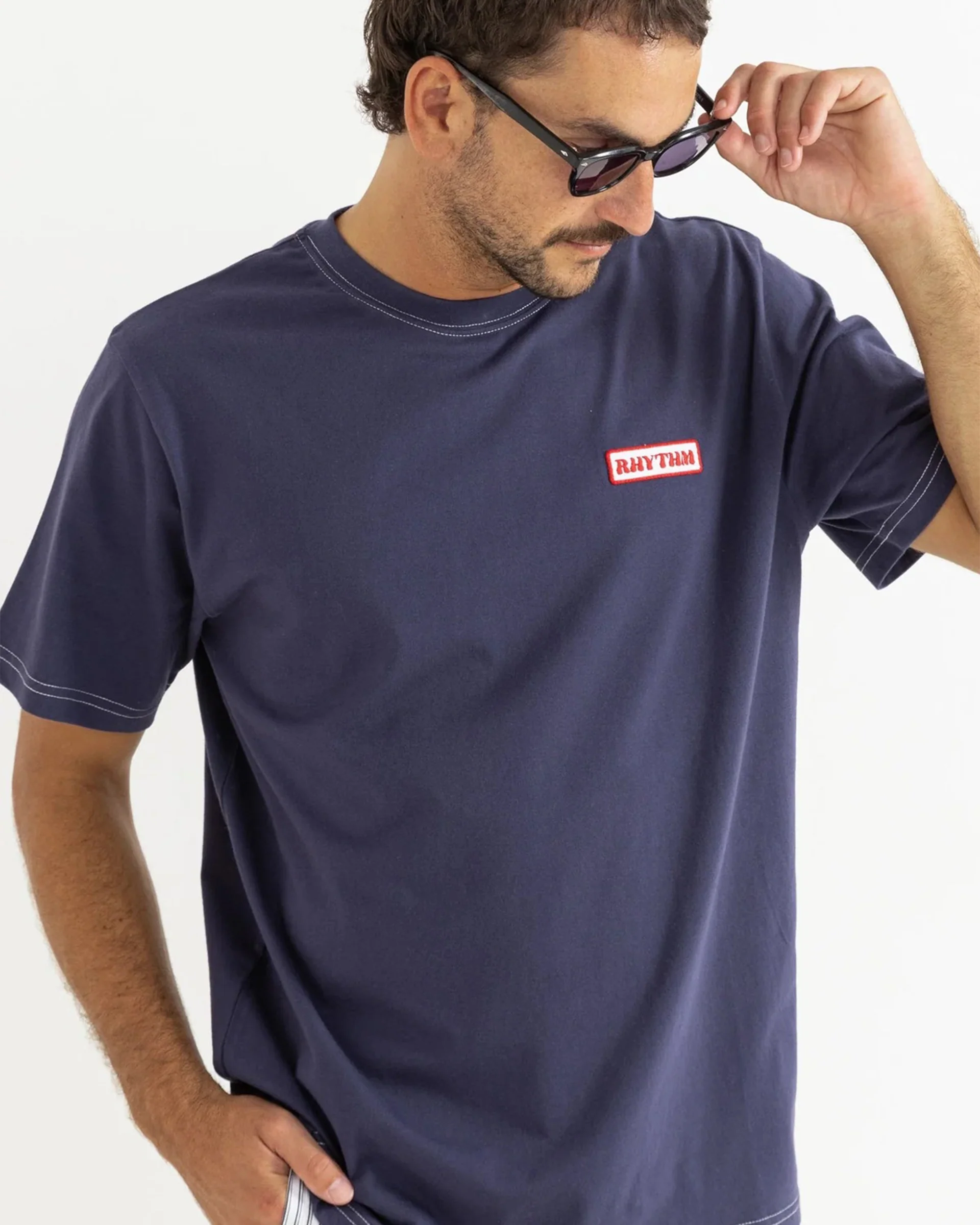 Mechanics Vintage S/S T-Shirt - Indigo - Image 3