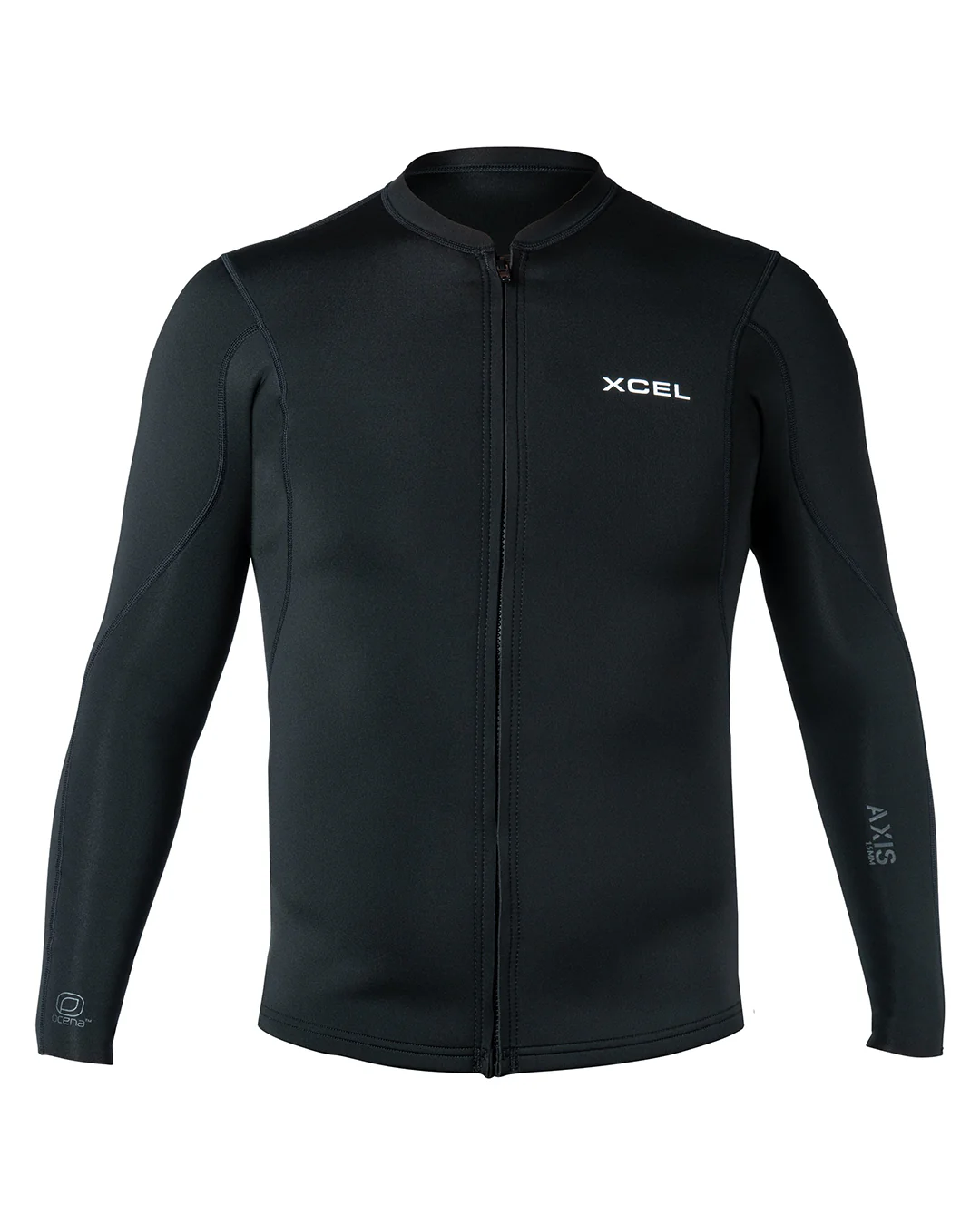 Men's Axis Long Sleeve Front Zip Jacket 1/0.5mm
