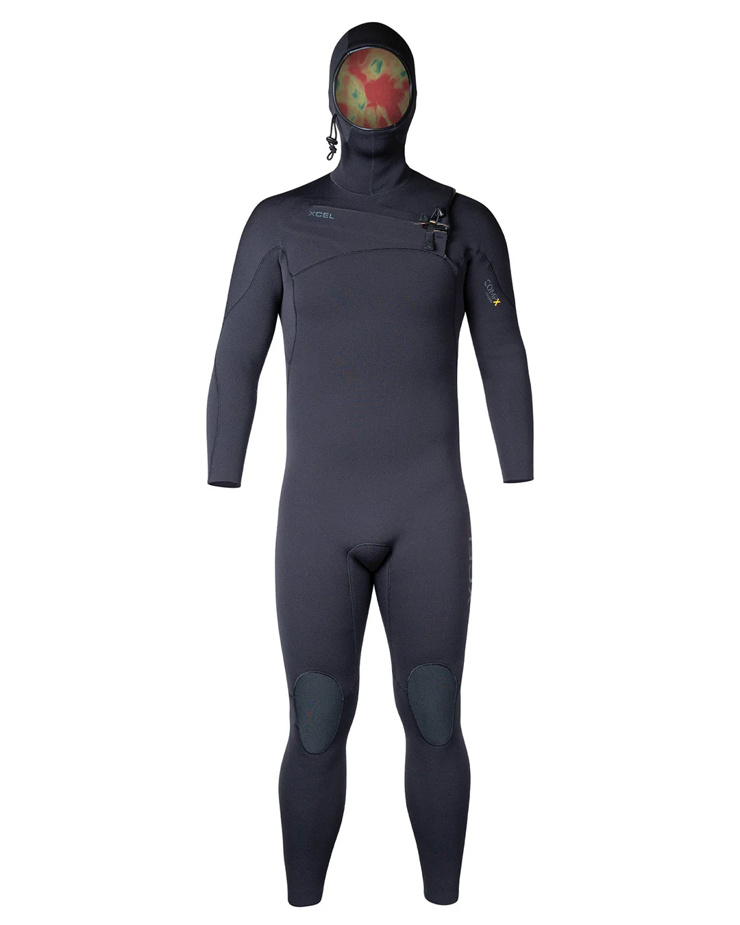 Comp X 4.5/3.5mm Chest Zip Hooded Full Wetsuit