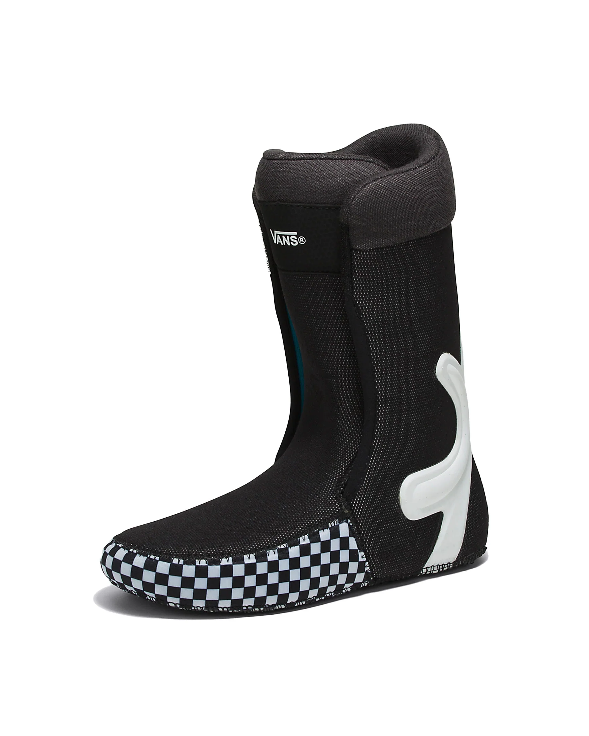 Men's Hi-Standard Pro Snowboard Boots - Black/White - Image 7