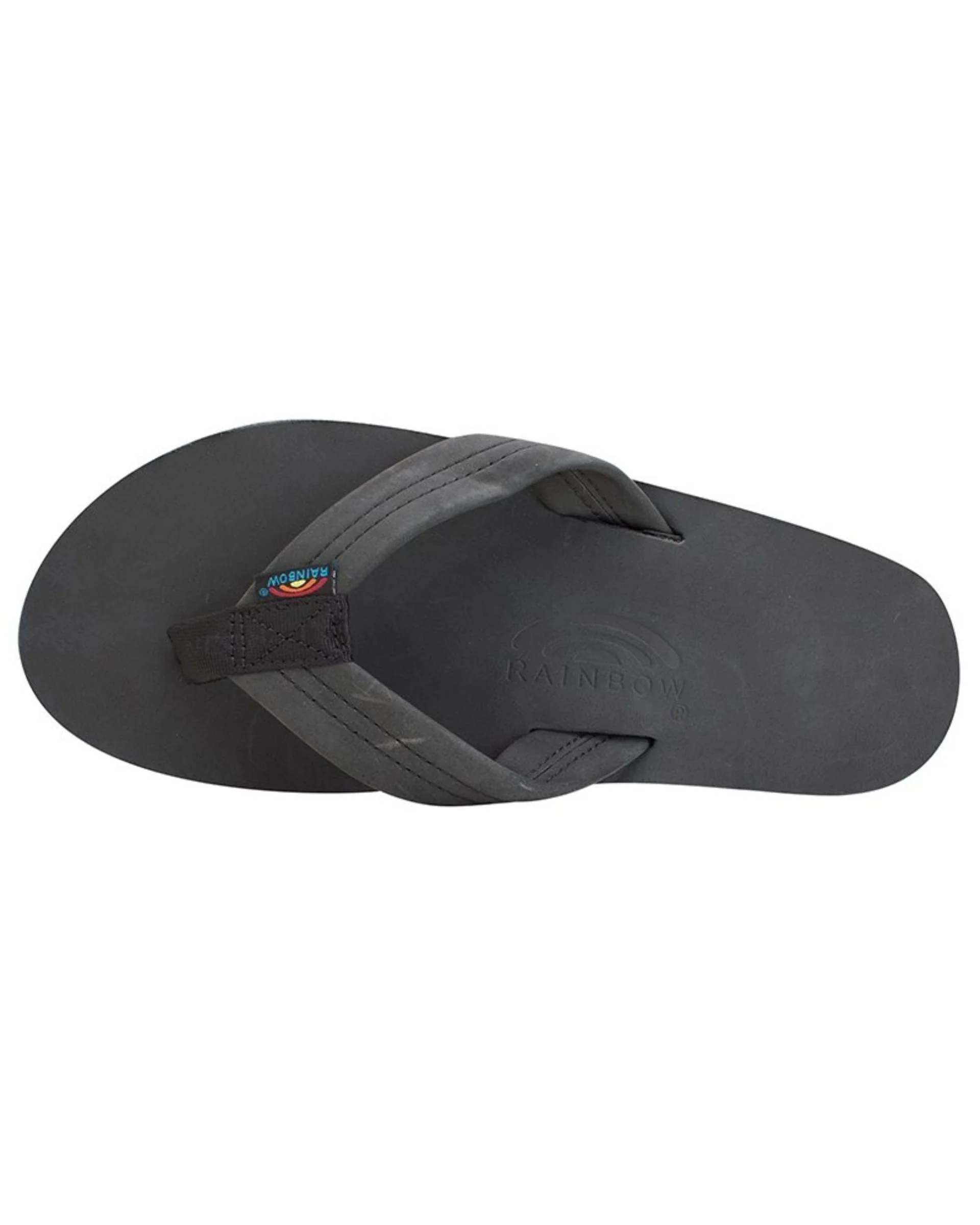 Men's Premier Leather Single Layer Arch Sandals - Premier Black - Image 3