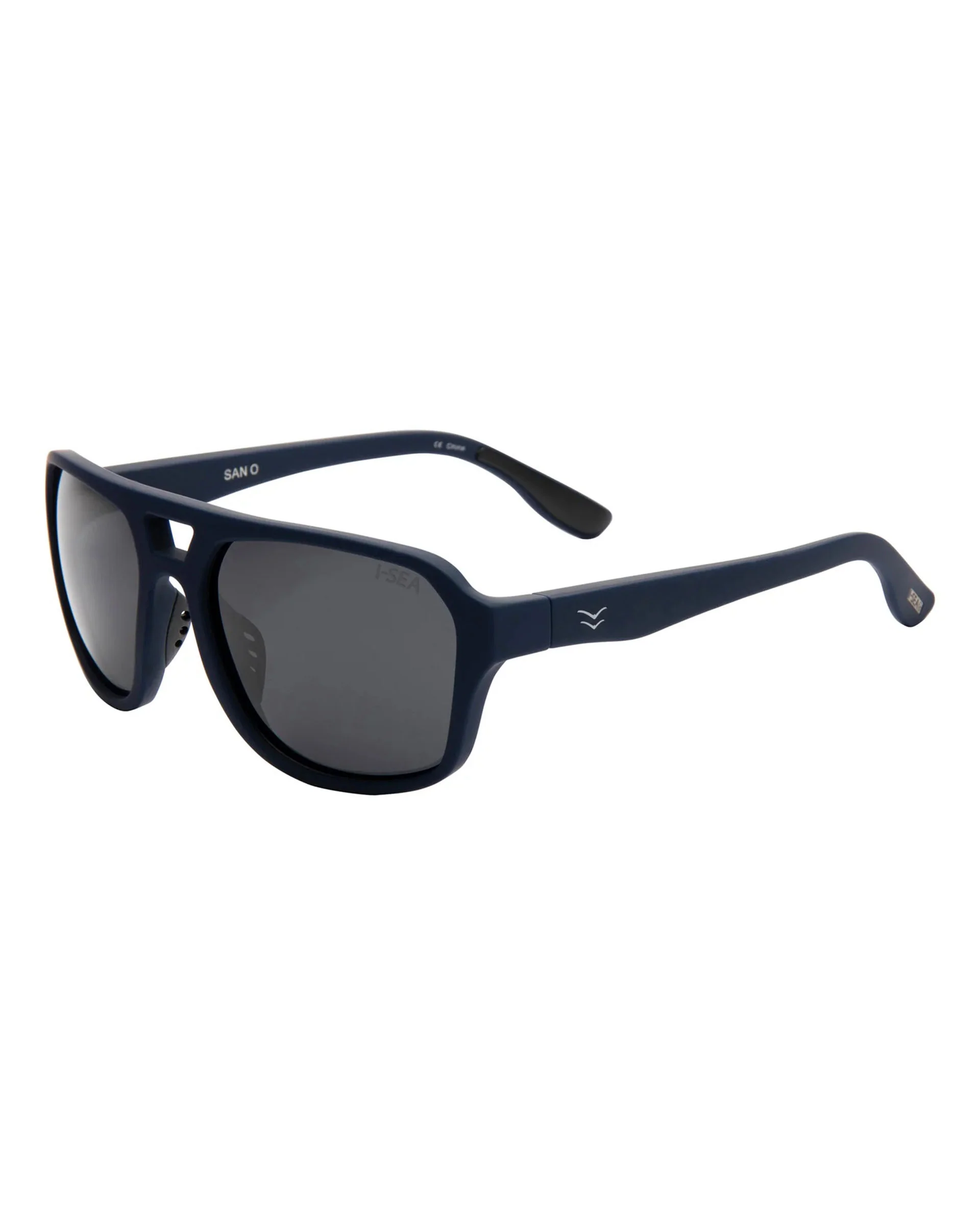 Men's San-O Sunglasses - Sea/Smoke Polarized Lens - Image 2