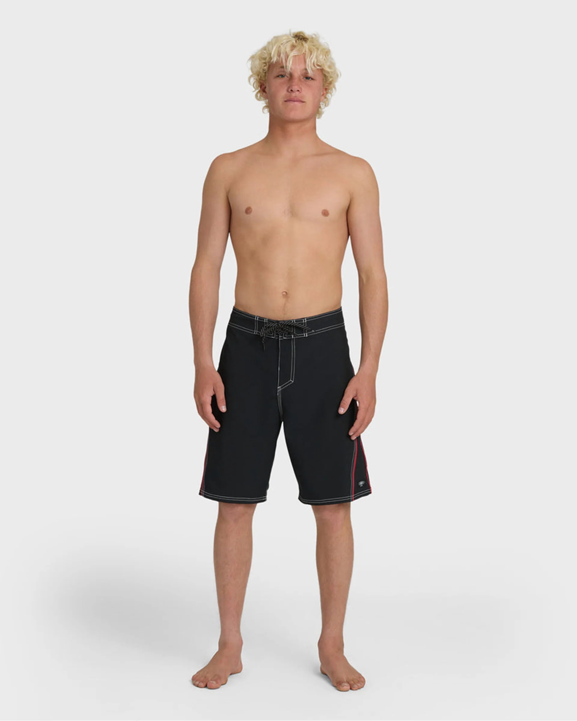 Mercury Gravity 21" Boardshorts - Black - Image 3