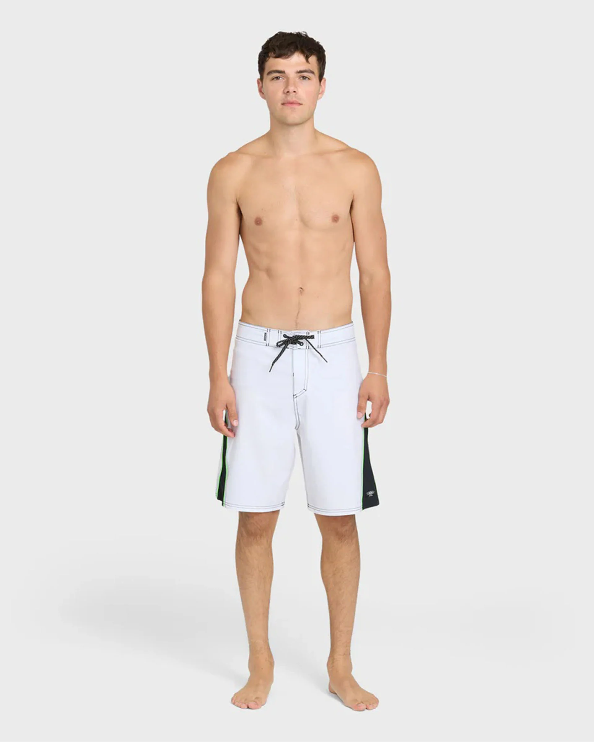Mercury Gravity 21" Boardshorts - Snow White - Image 4