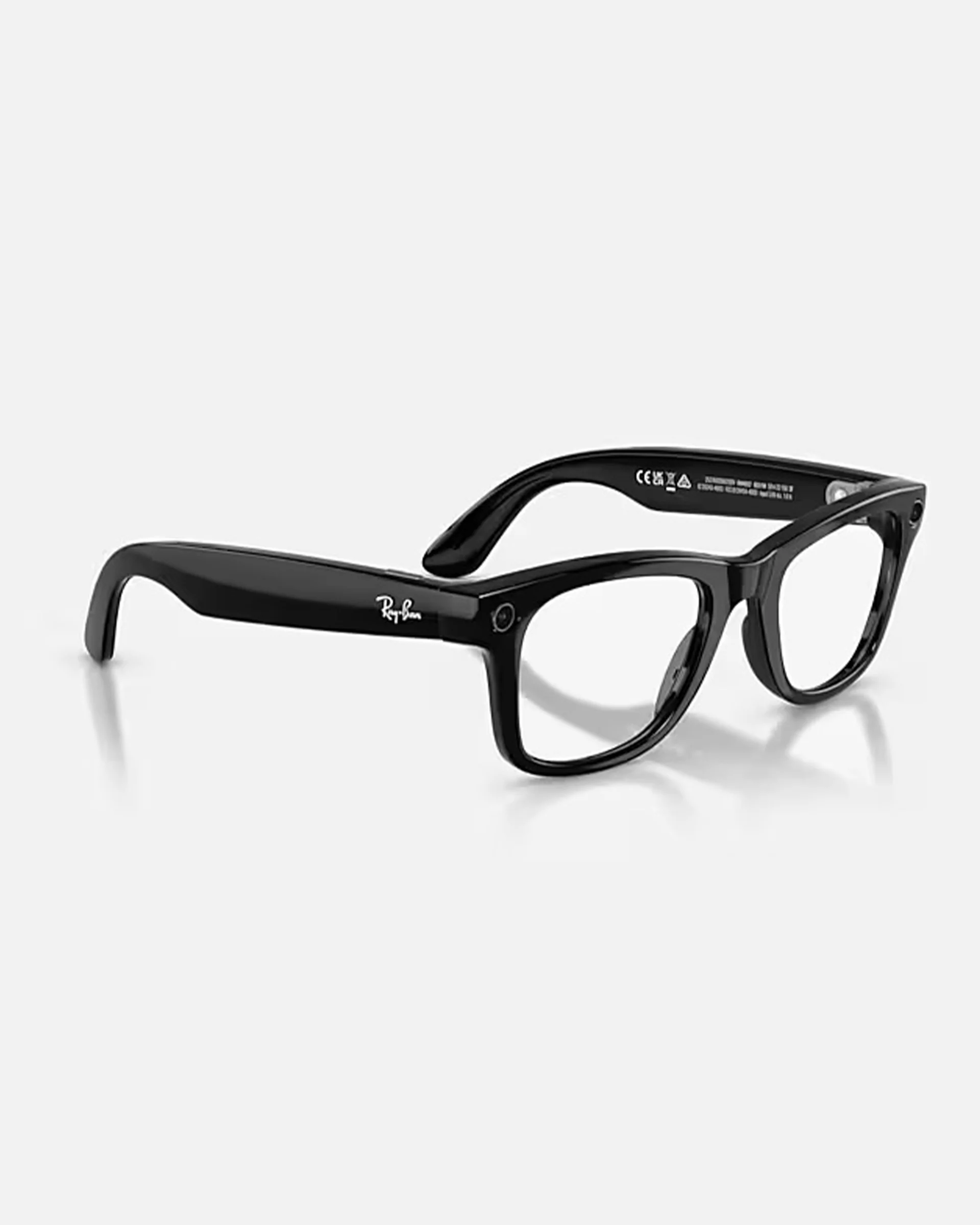 Meta Wayfarer Gen 2 Sunglasses - Shiny Black/Clear Graphite Green Transitions - Image 6
