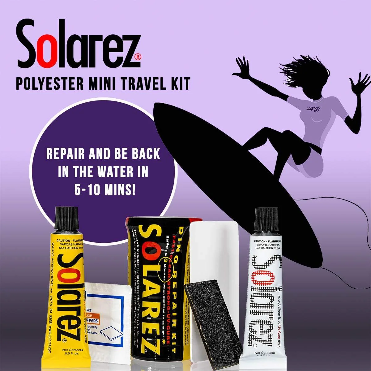 Polyester Mini Travel Kit - Image 5