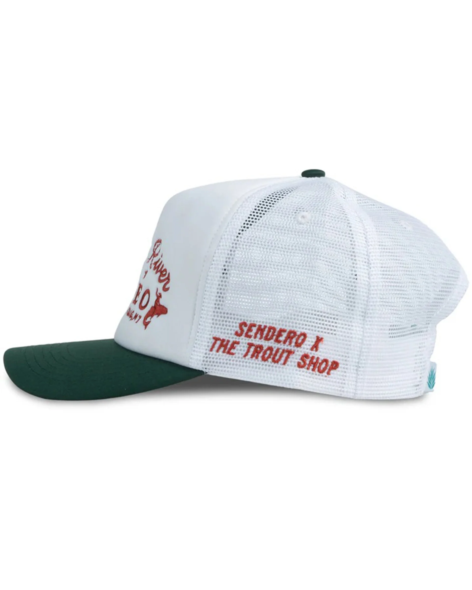 Missouri River Rodeo Hat - White/Green - Image 3