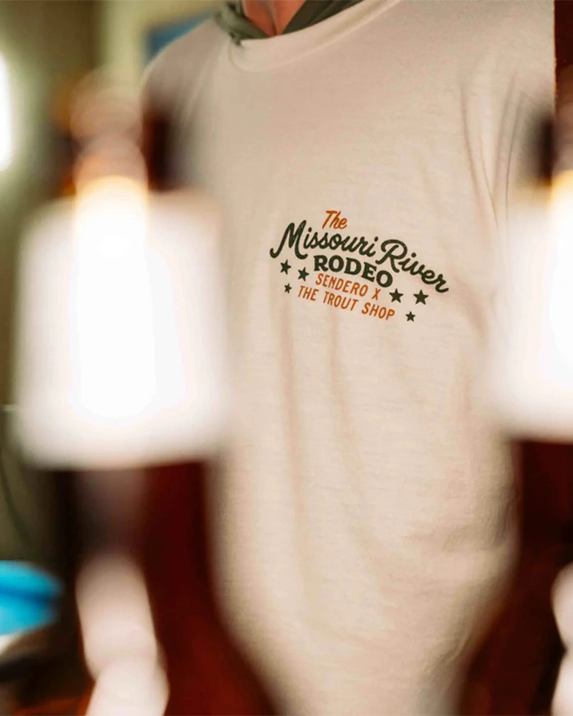 Missouri River Rodeo S/S T-Shirt - Vintage White - Image 4