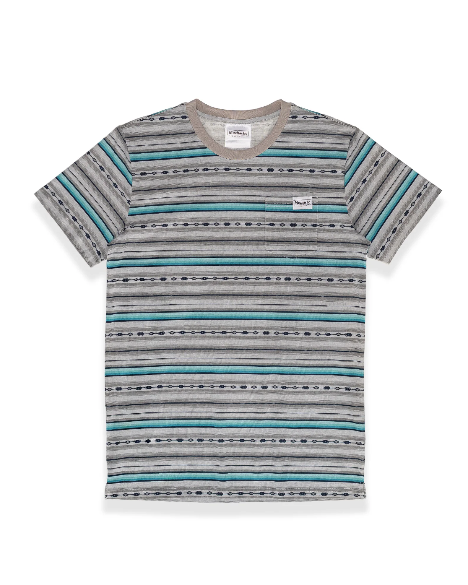 Monterey Reverse S/S Tee - Light Gray