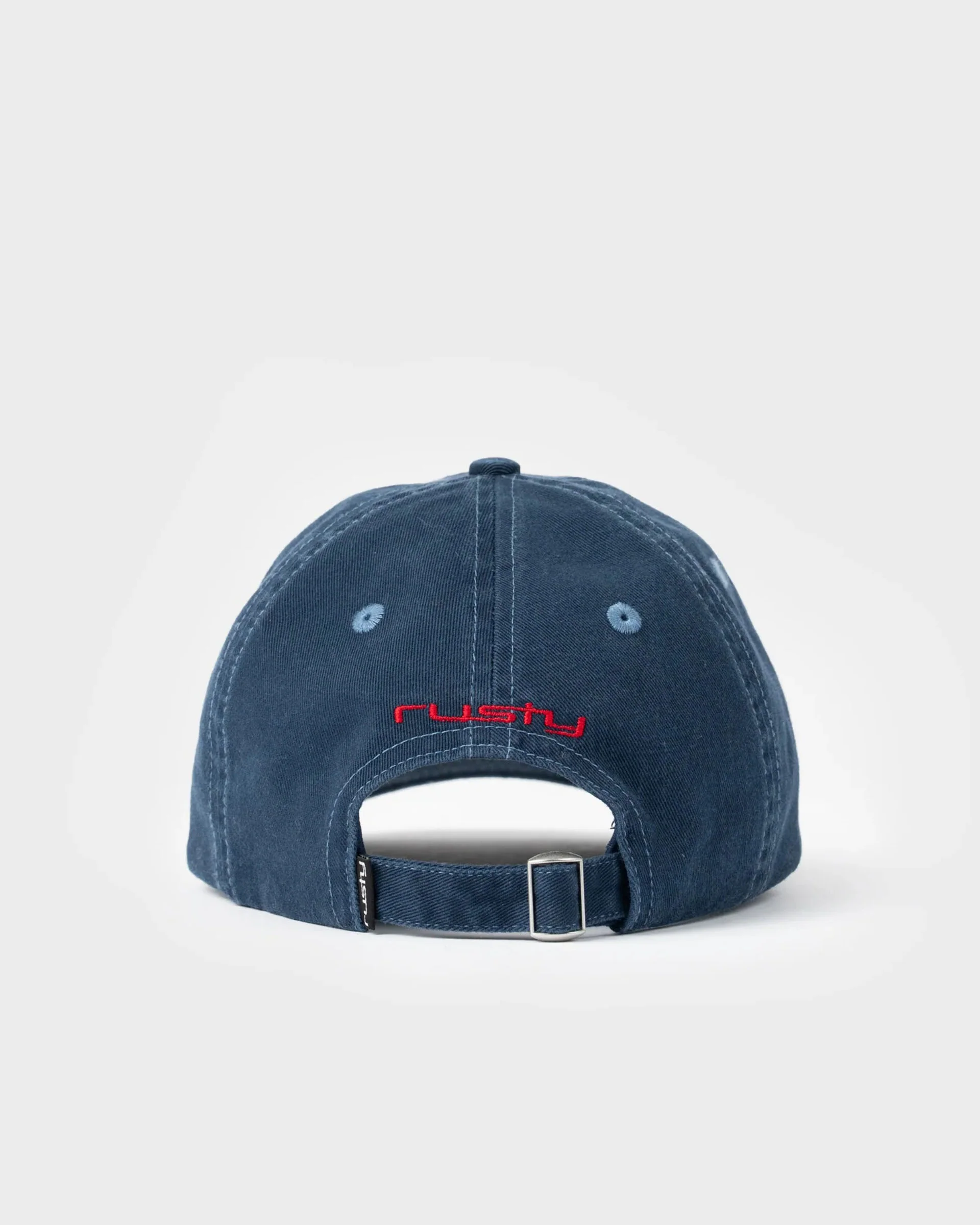 Morning Glory 6 Panel Cap - Navy - Image 2