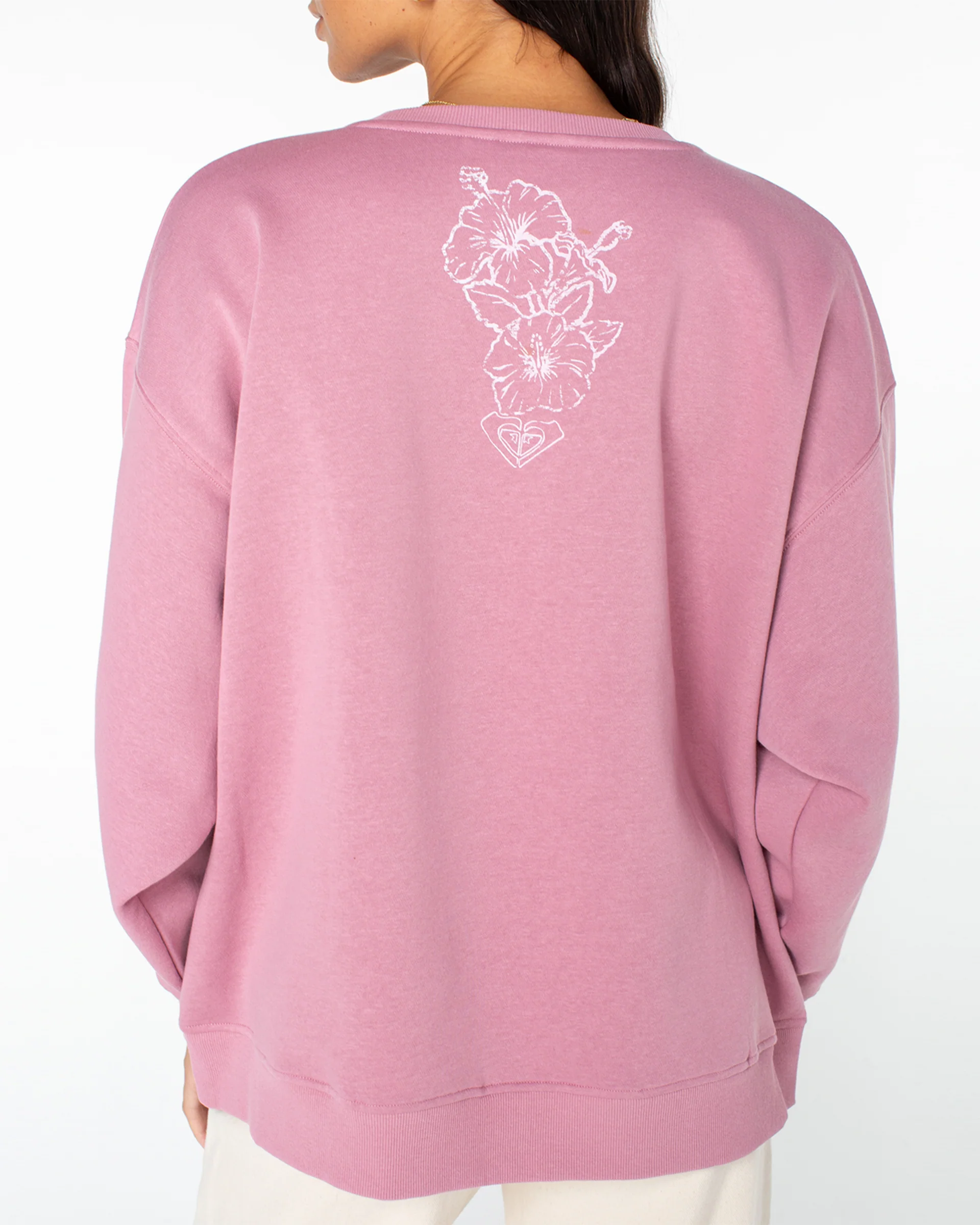 Morning Hike Crewneck - Lilas Beach Collage - Image 3