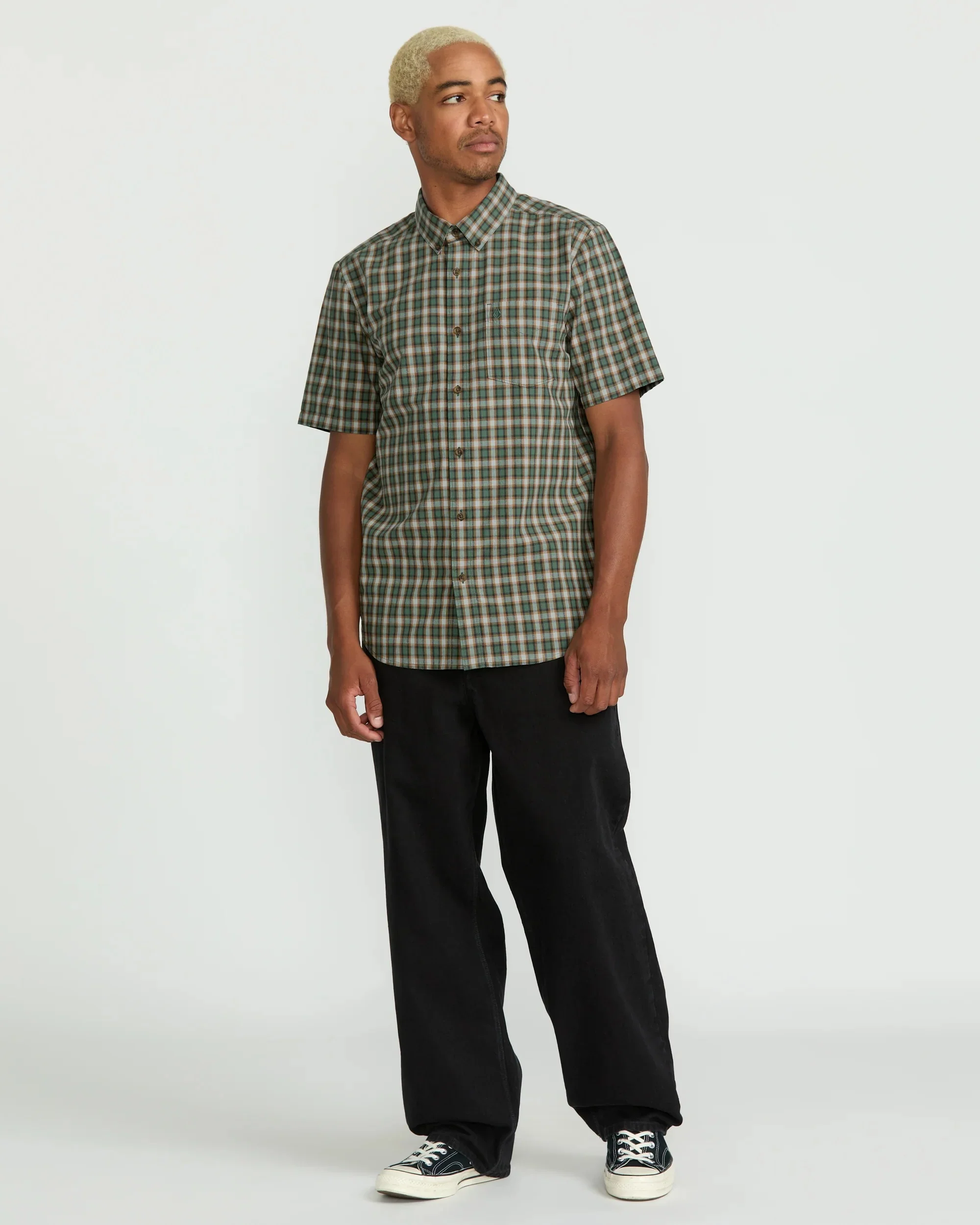 Morphew S/S Shirt - Light Olive - Image 5