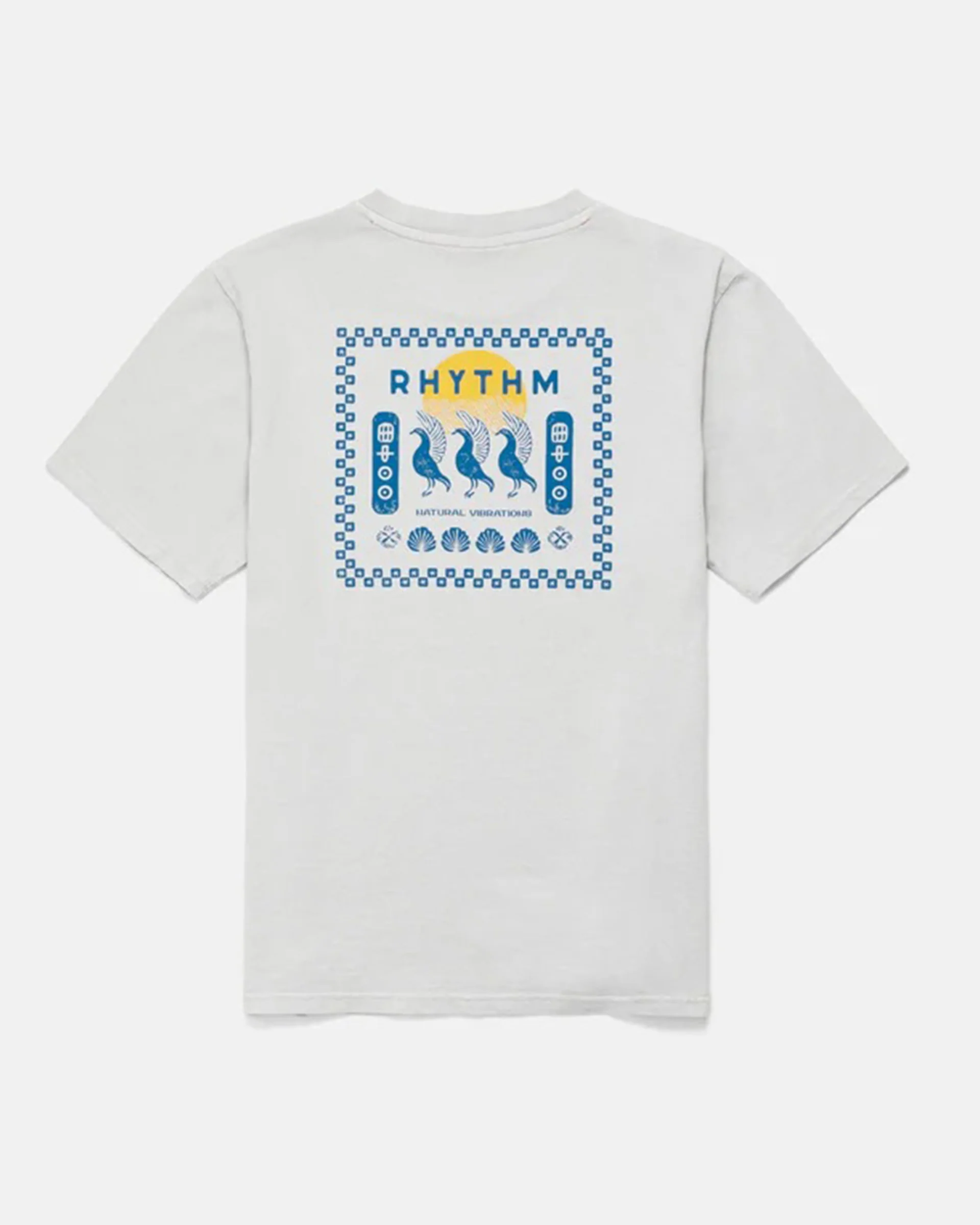 Natural Vibrations Vintage S/S T-Shirt - Stone - Image 3