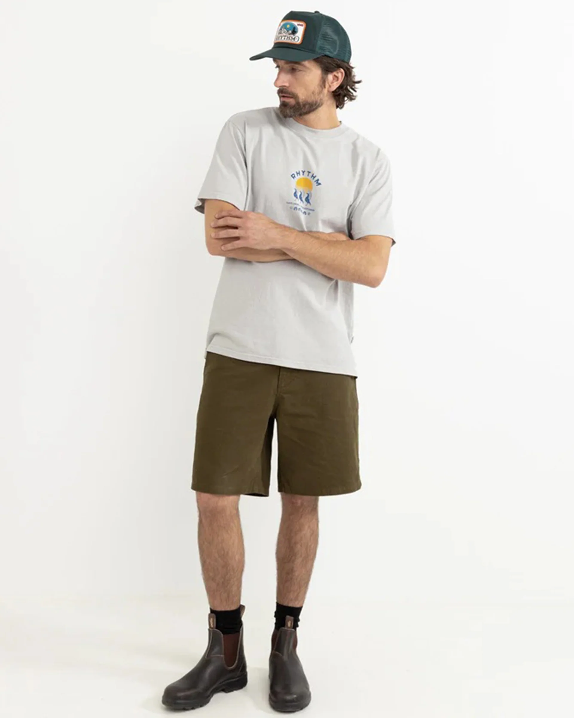 Natural Vibrations Vintage S/S T-Shirt - Stone - Image 5