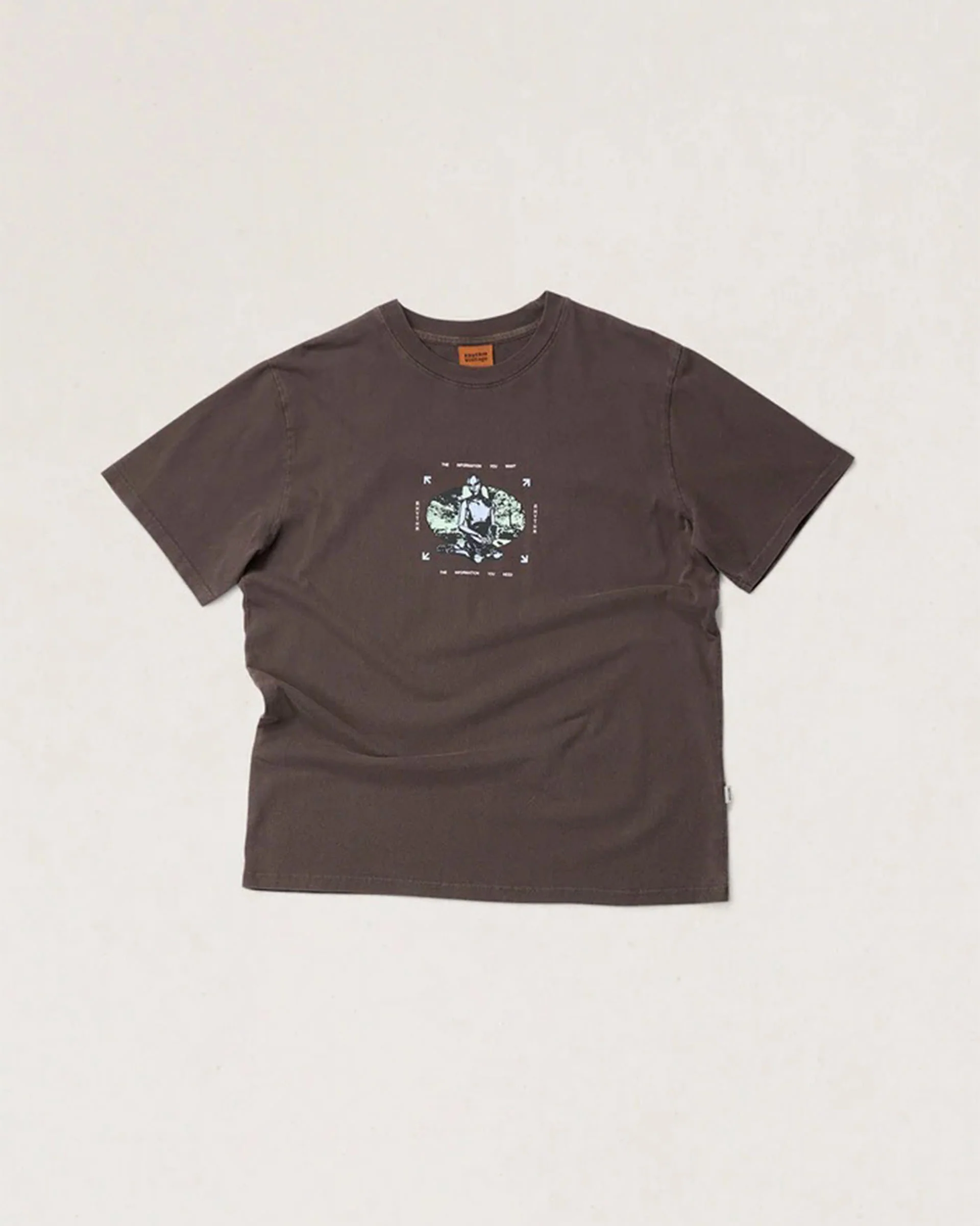Nature Bot Vintage S/S T-Shirt - Vintage Black