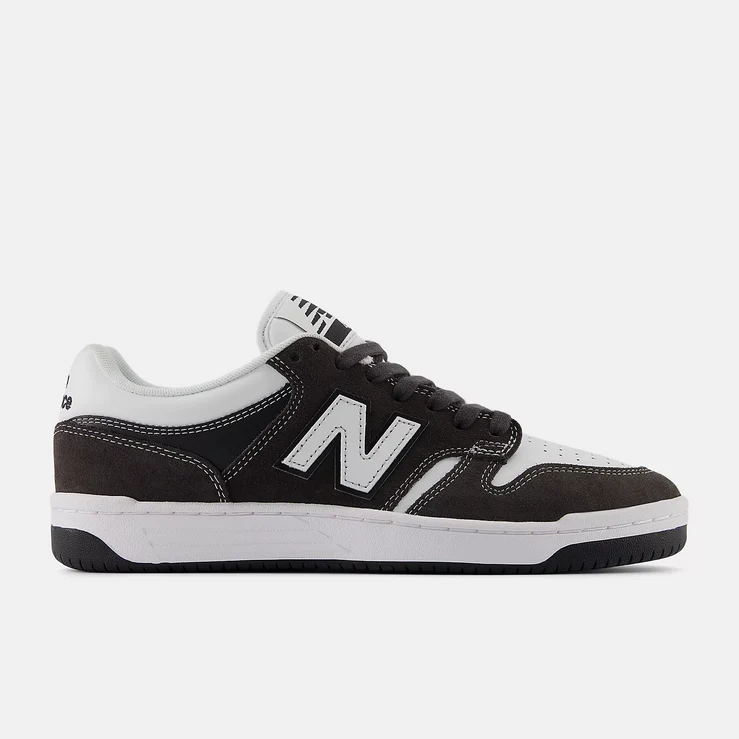 NB Numeric 480 Shoes - Black Cement / White