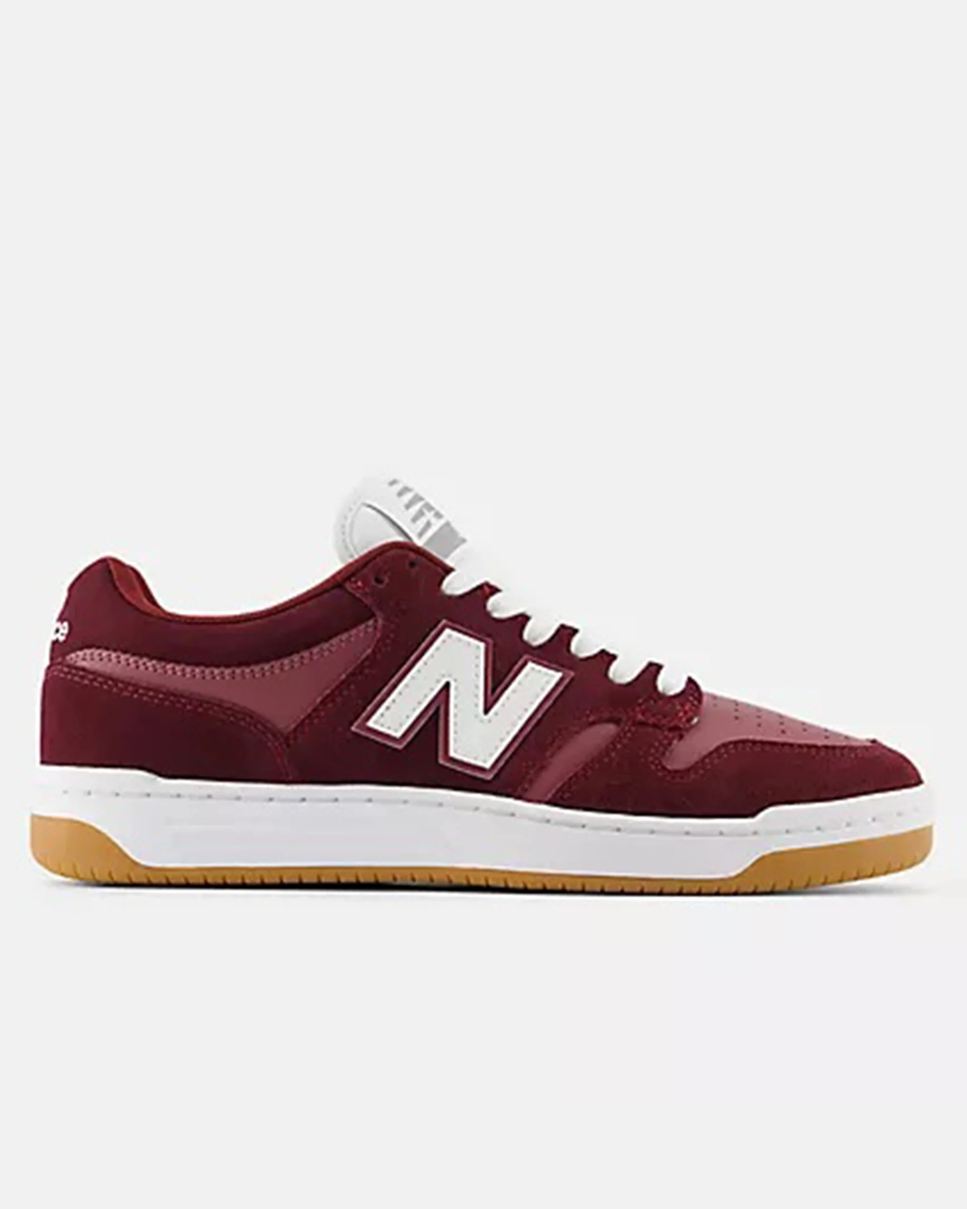 NB Numeric 480 Shoes - Monarch Burgundy/NB Burgundy