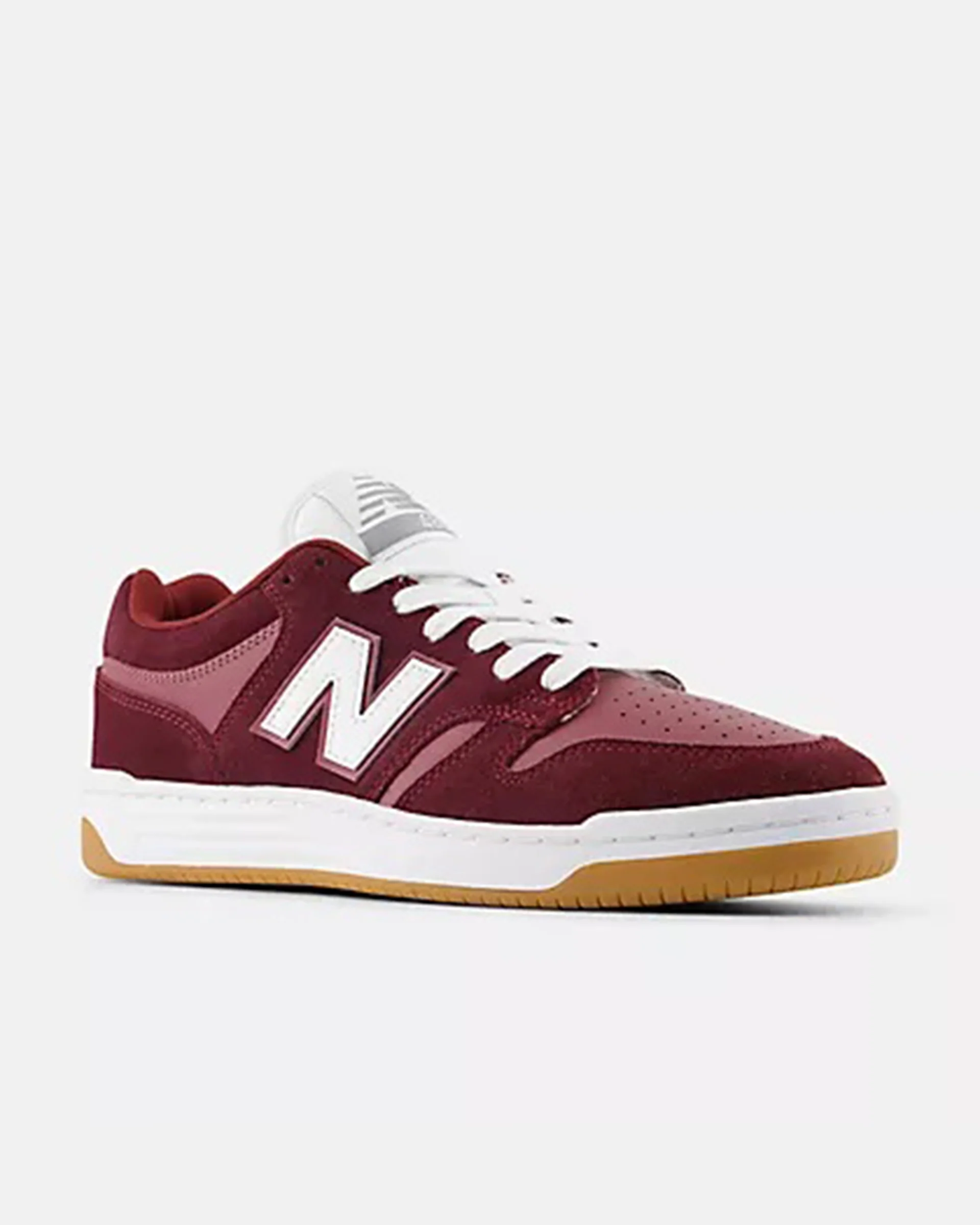 NB Numeric 480 Shoes - Monarch Burgundy/NB Burgundy - Image 2