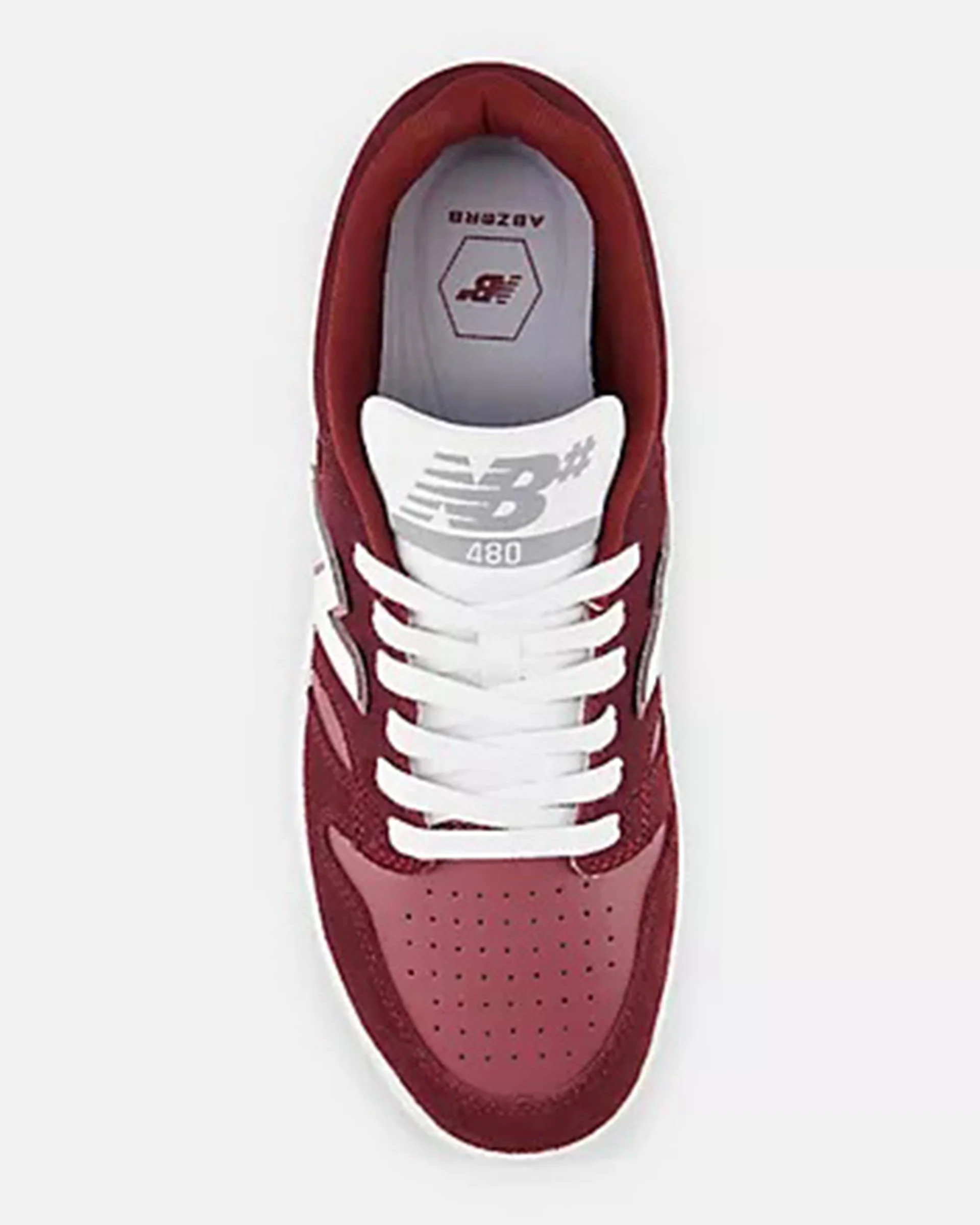 NB Numeric 480 Shoes - Monarch Burgundy/NB Burgundy - Image 4