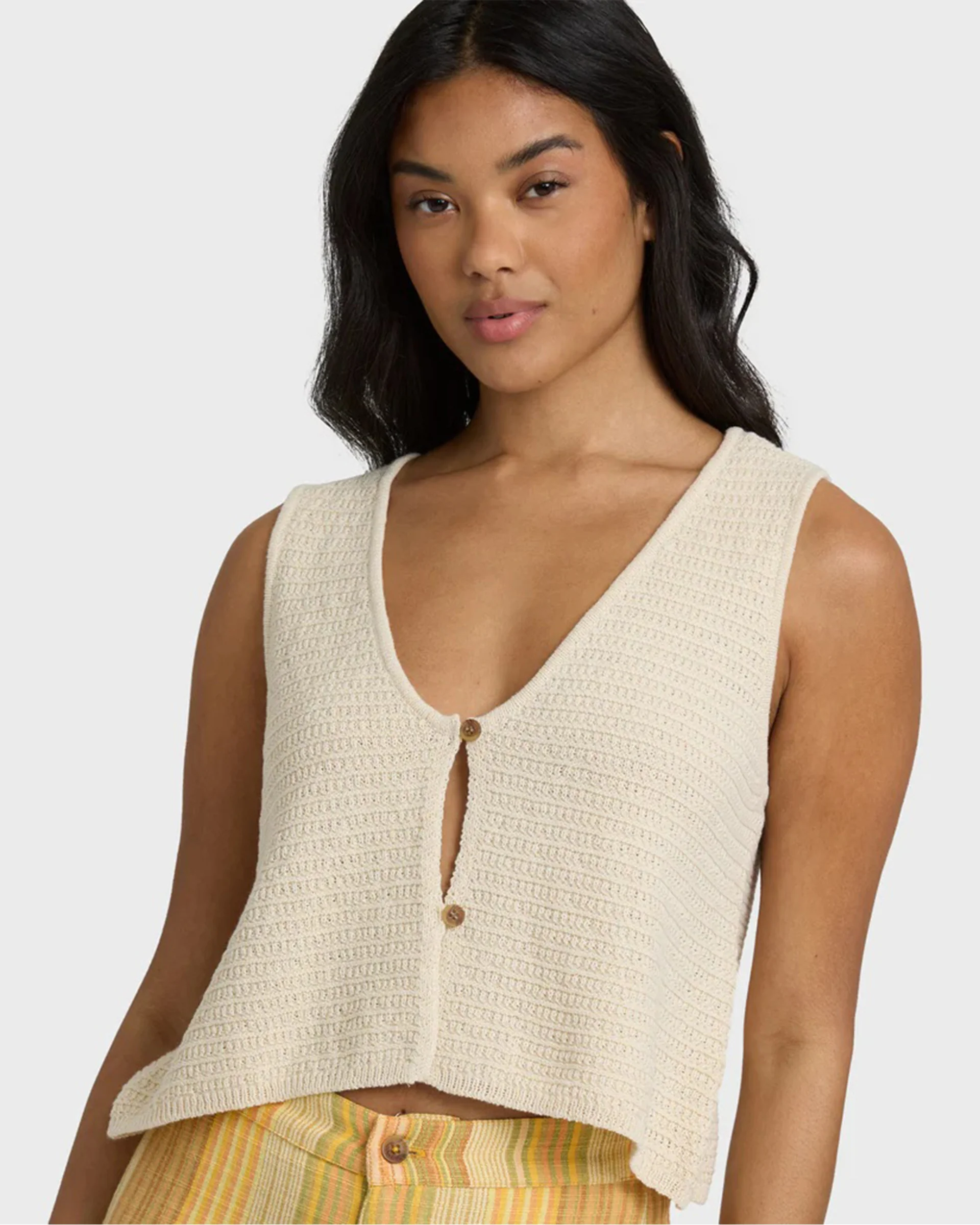 Need Now Sweater Tank - White Cap - Image 5