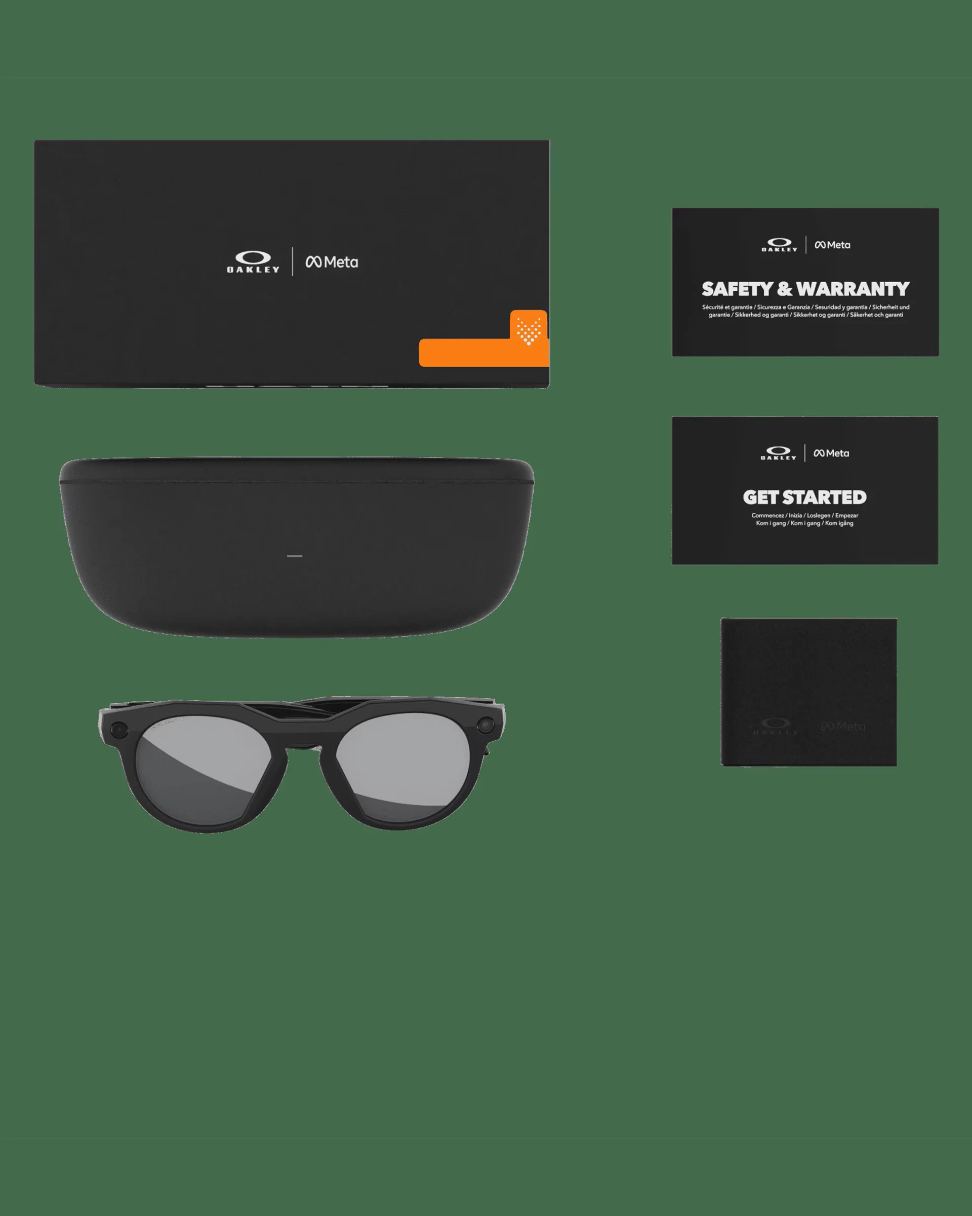 Oakley Meta HSTN Glasses - Prizm Black Polarized Lenses/Black Frame - Image 8