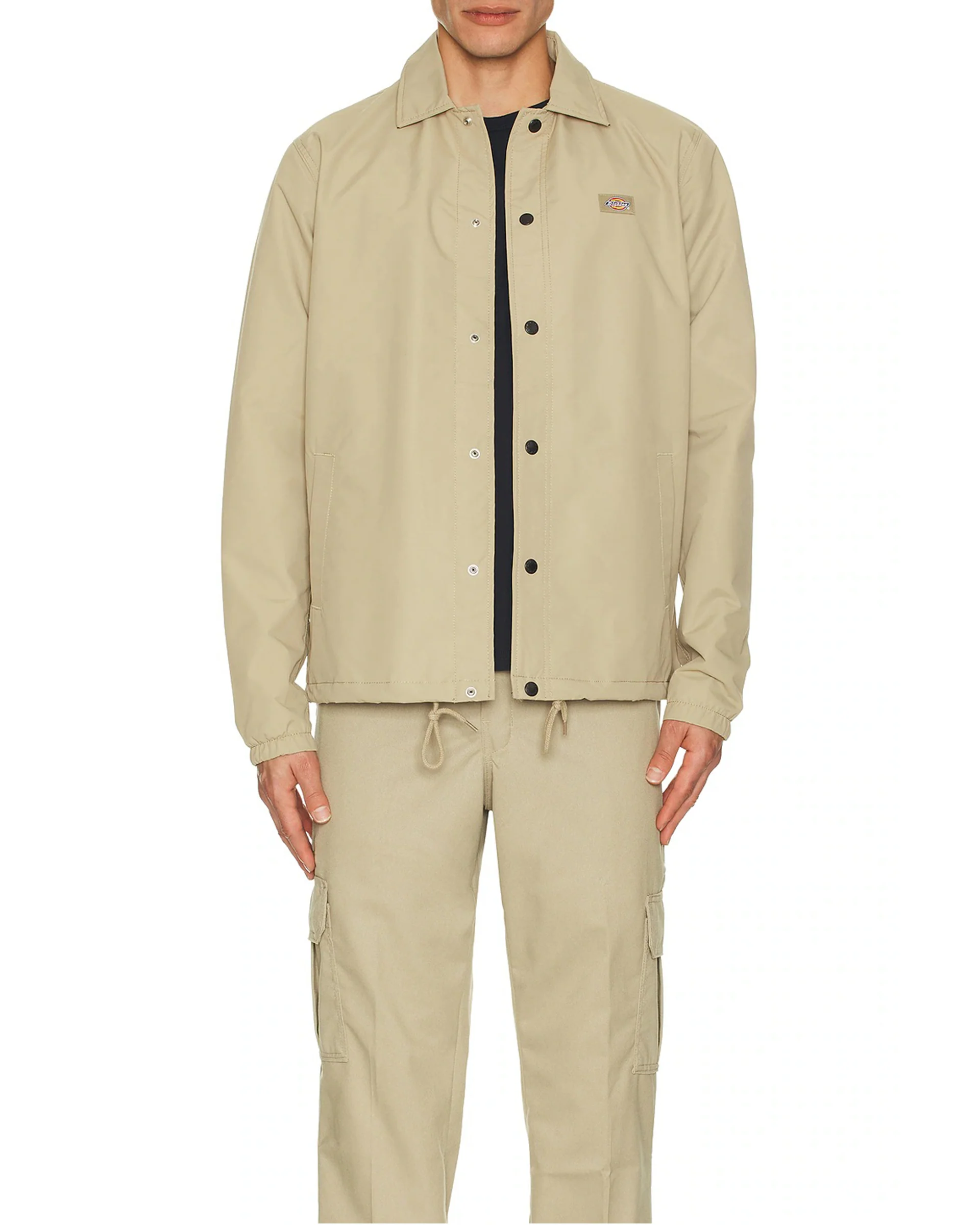 Oakport Coaches Jacket - Khaki - Image 4