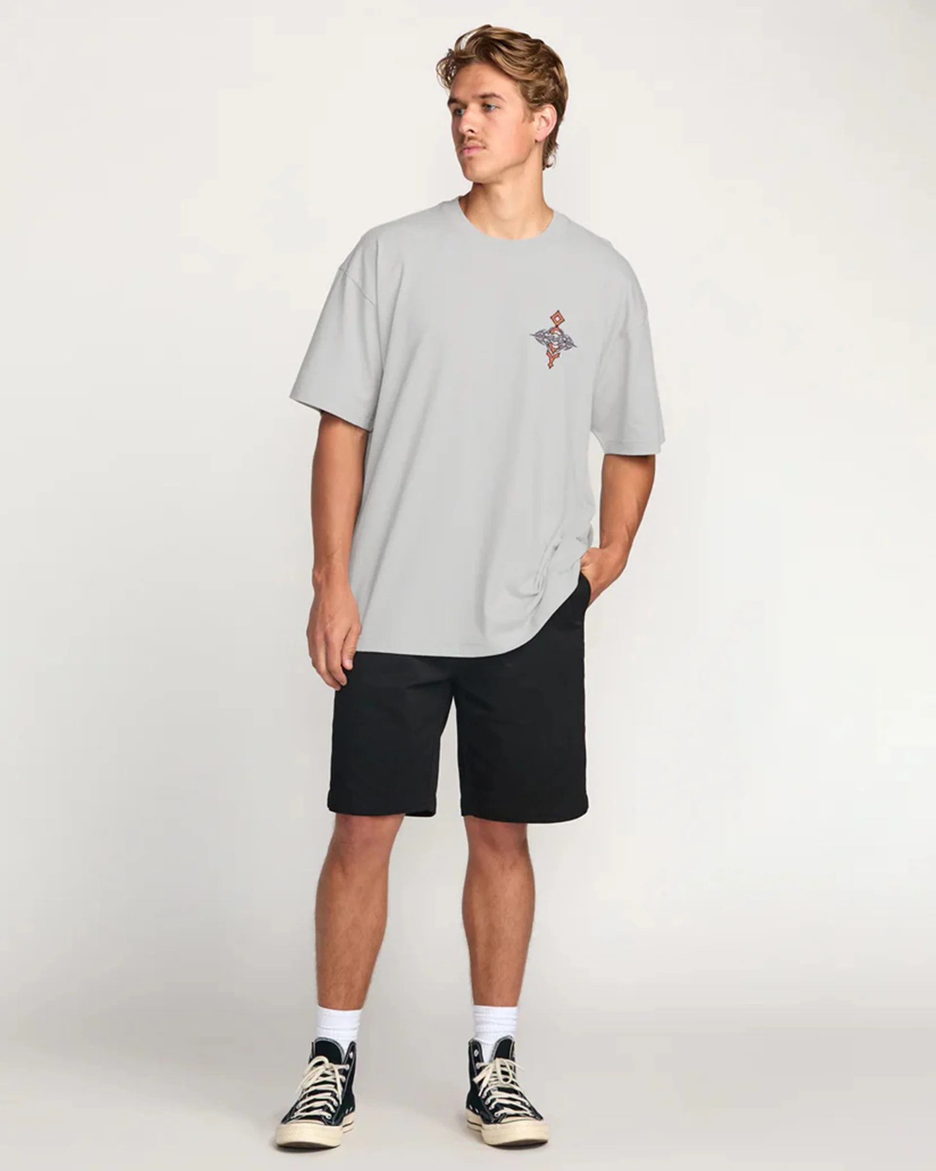 Occy OG S/S T-Shirt - Silver - Image 7
