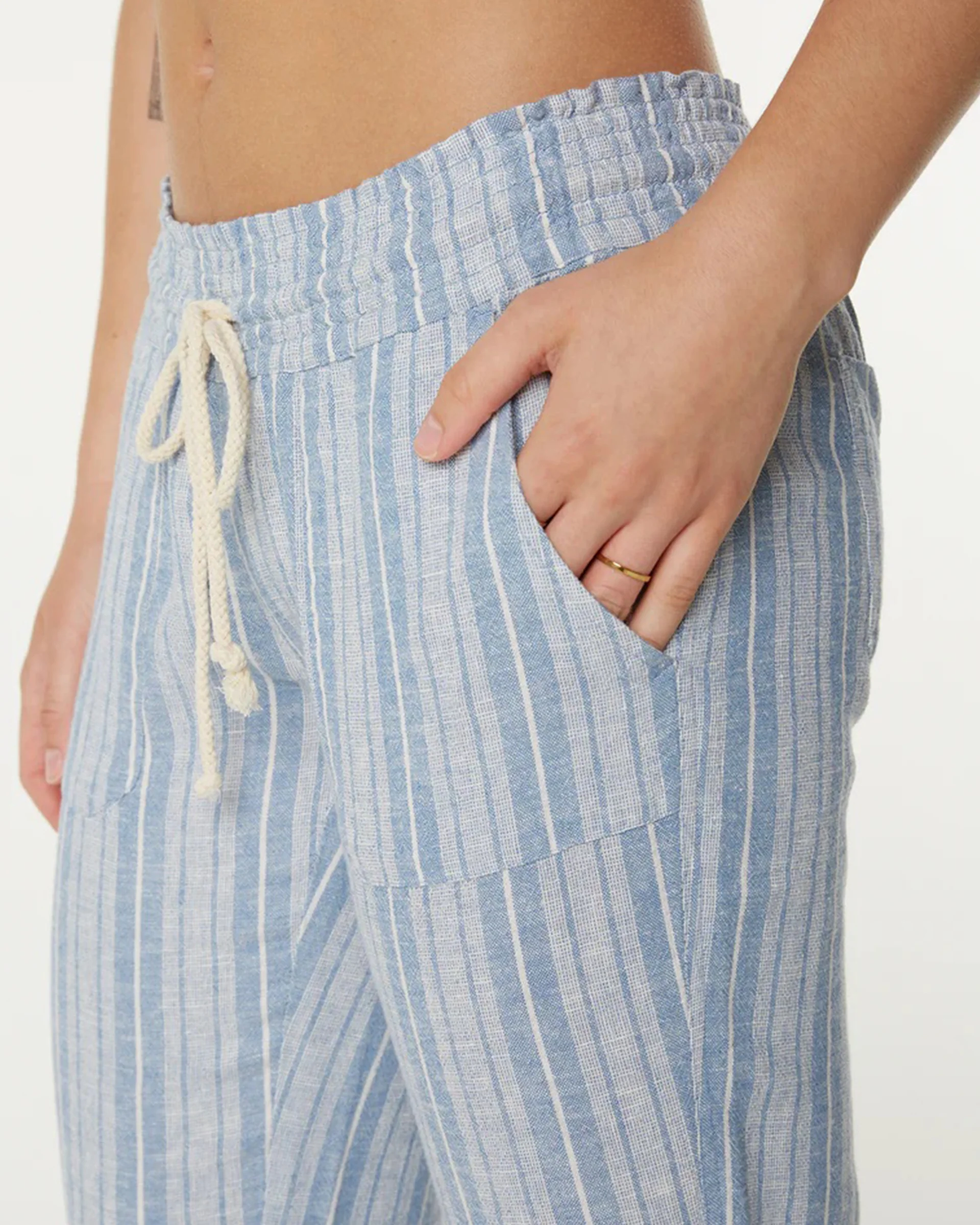 Oceanside Striped Pant - Riviera Indigo Lisbon Stripe - Image 6