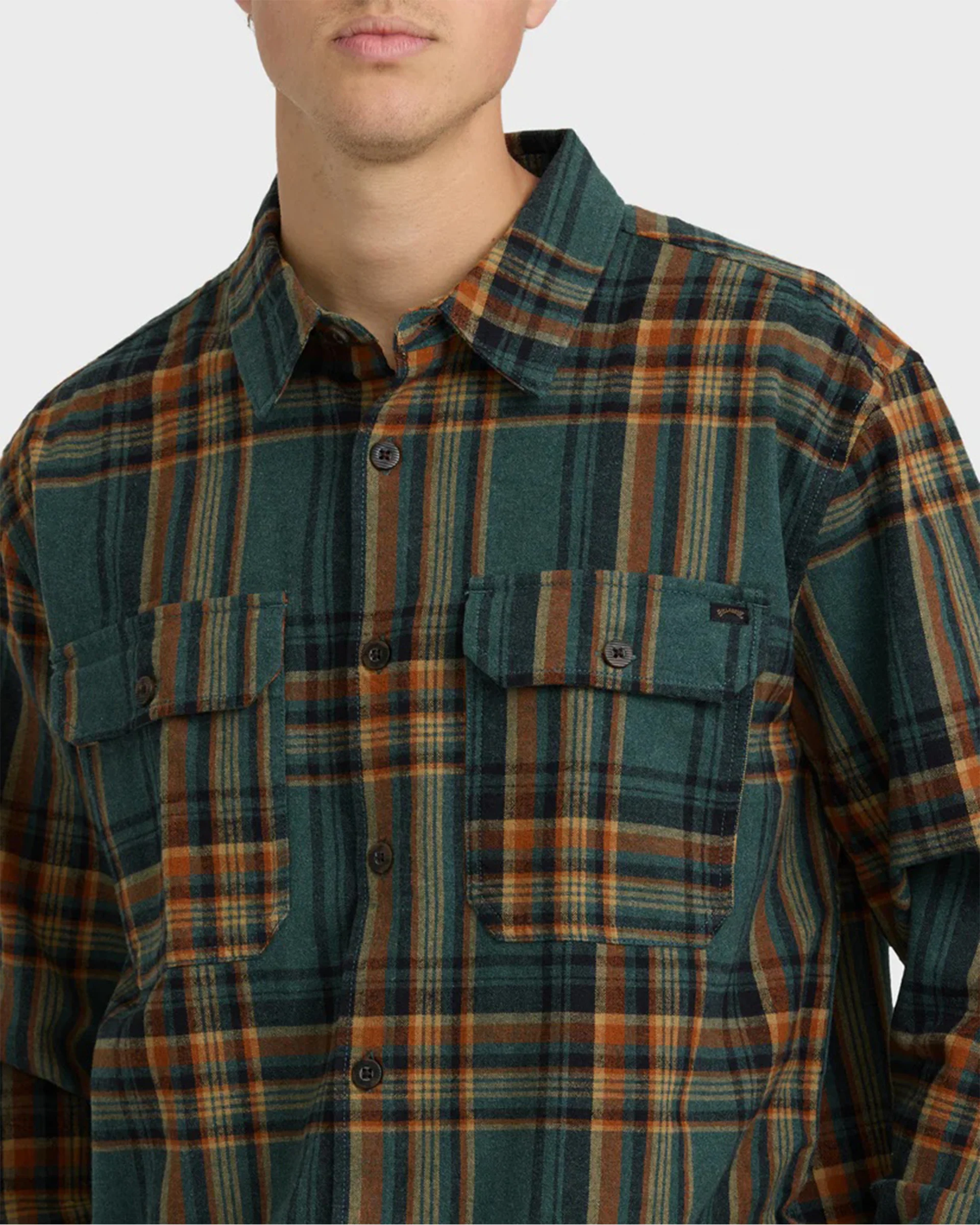Offshore Flannel - Forest - Image 5