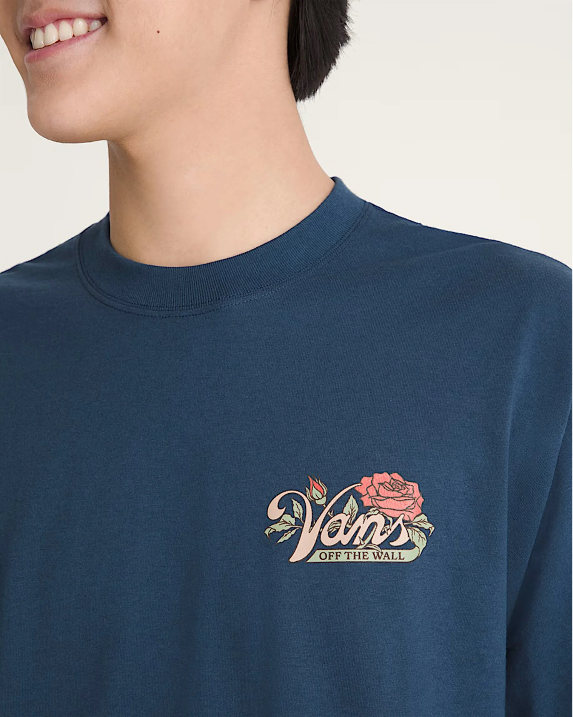 Old Skool Bloom S/S T-Shirt - Dress Blues - Image 5
