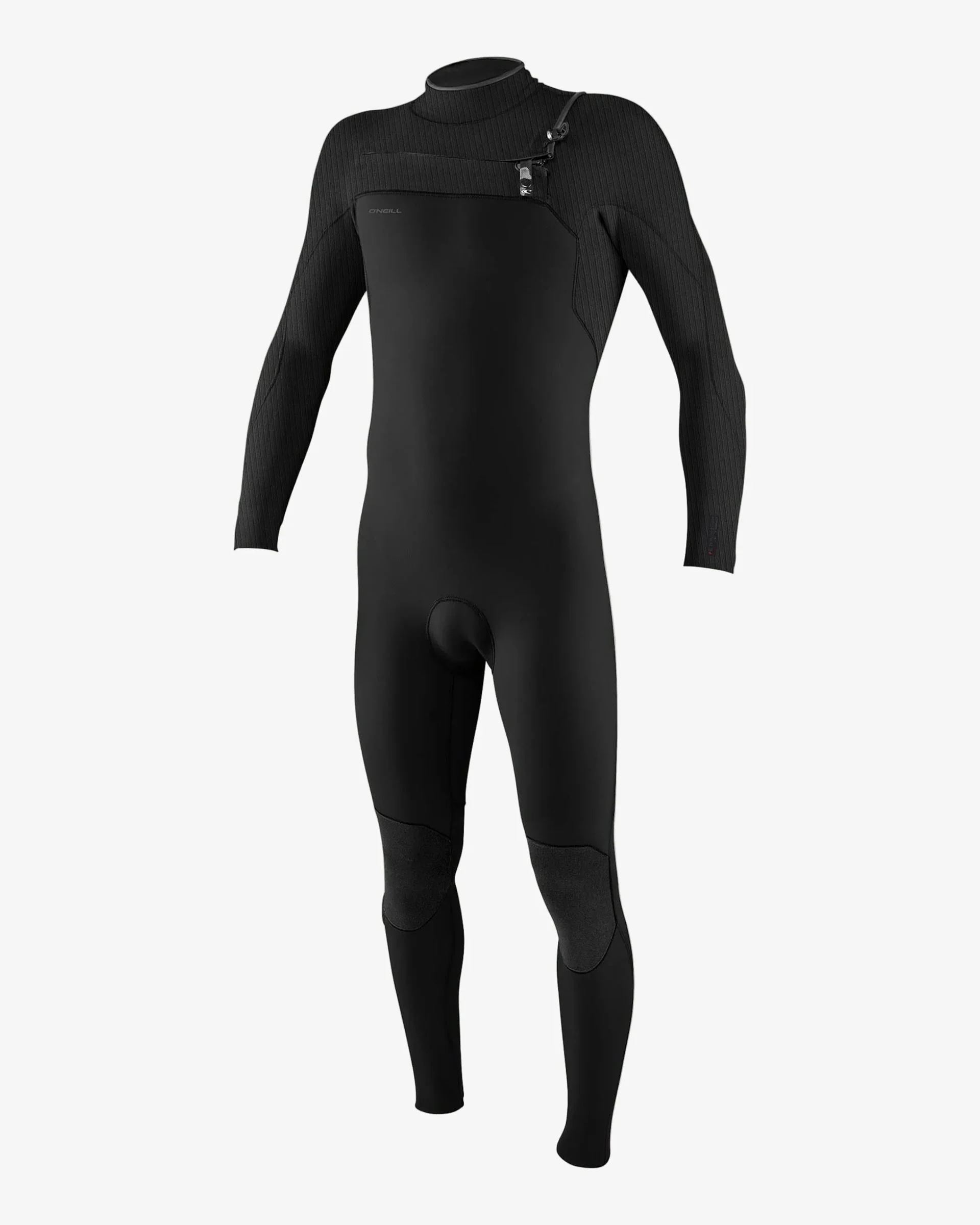 Hyperfreak 4/3+ Chest Zip Fullsuit - Black/Black
