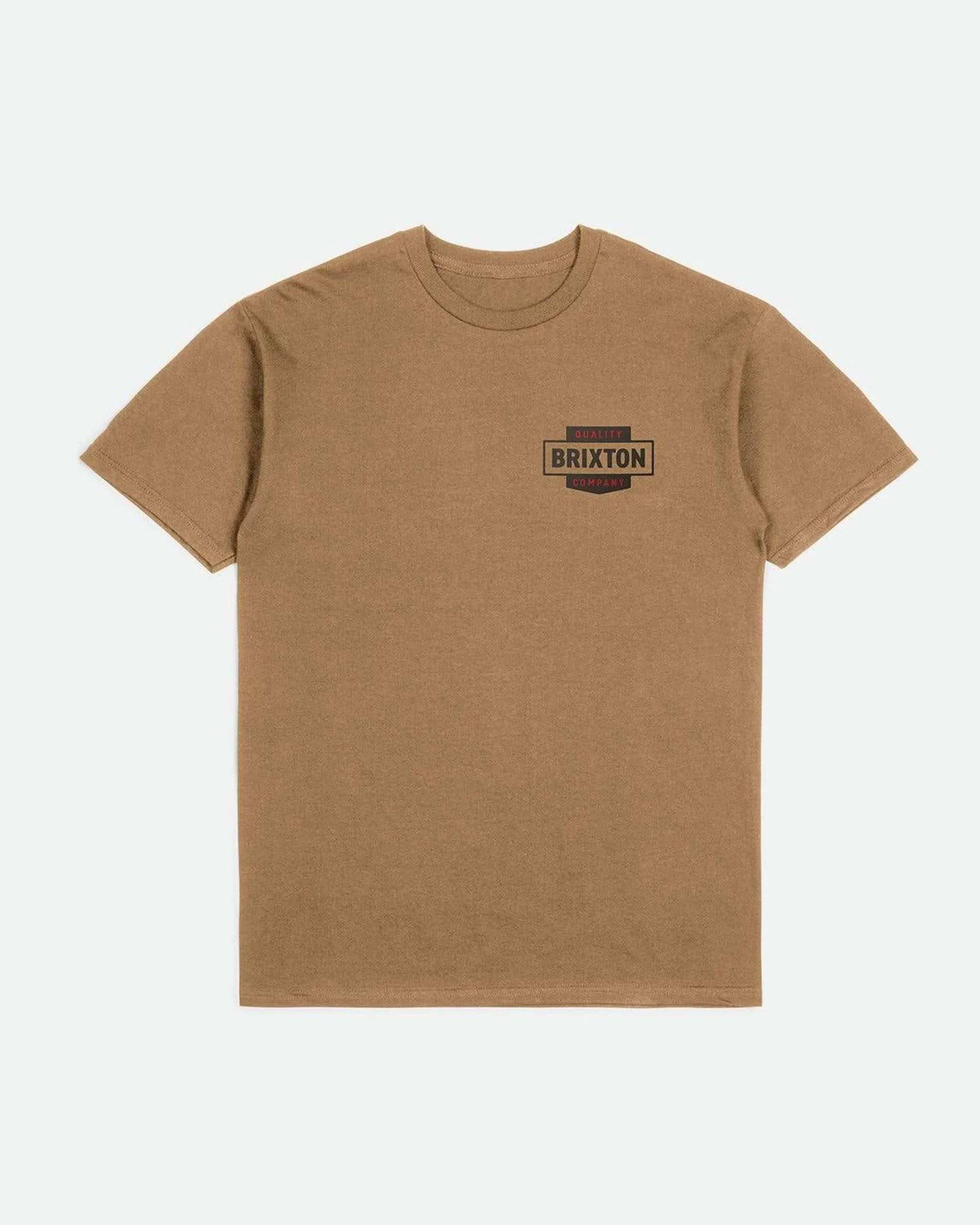 Osborn S/S Standard T-Shirt - Tobacco Brown Worn Wash - Image 2