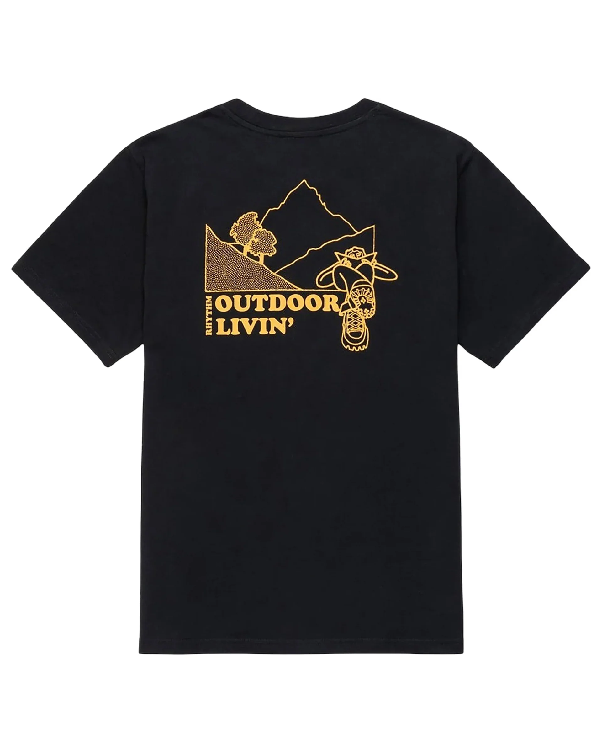 Outdoor Livin' S/S T-Shirt - Black - Image 2