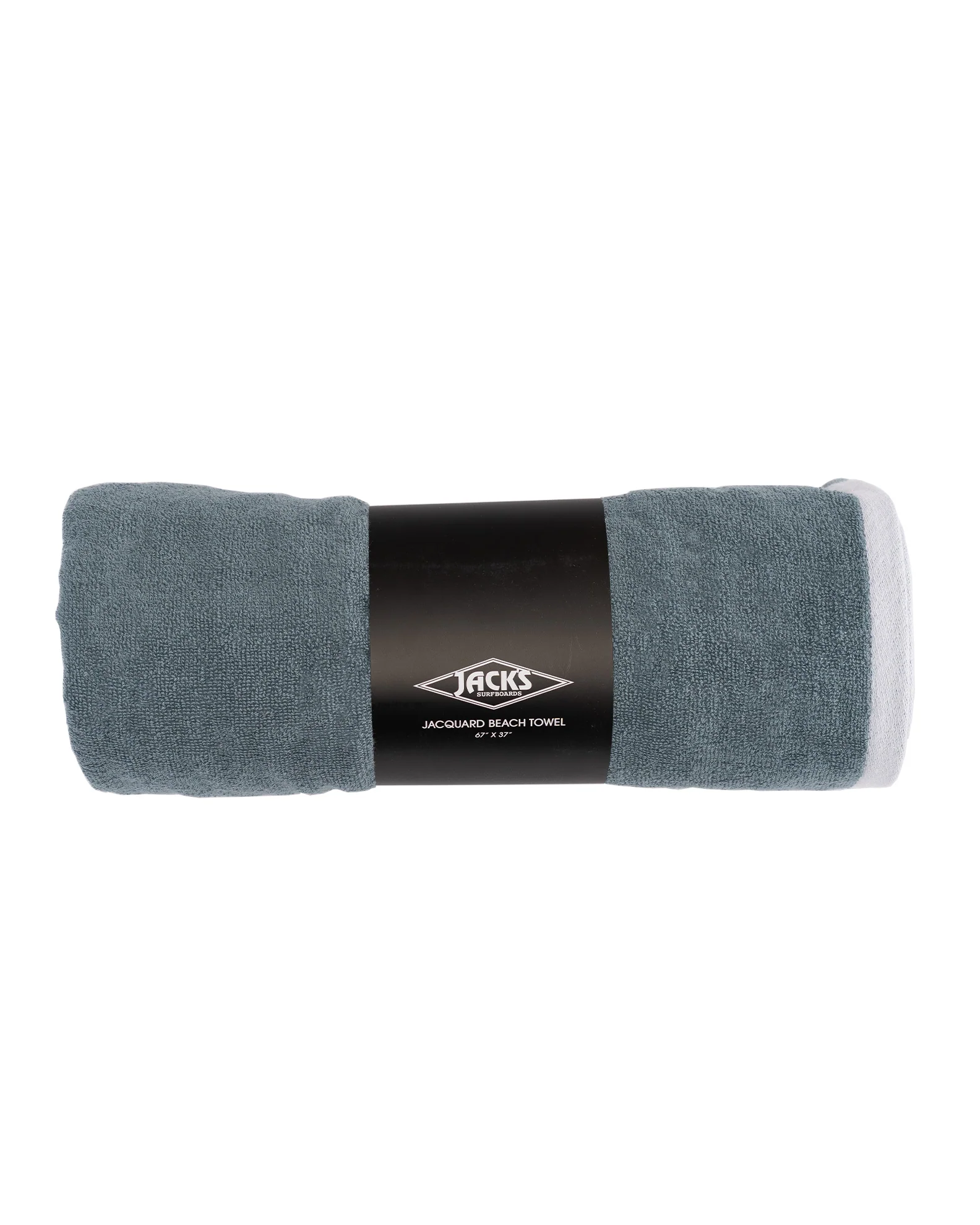 Oversized Jacquard Beach Towel II - Diamond Blue - Image 3