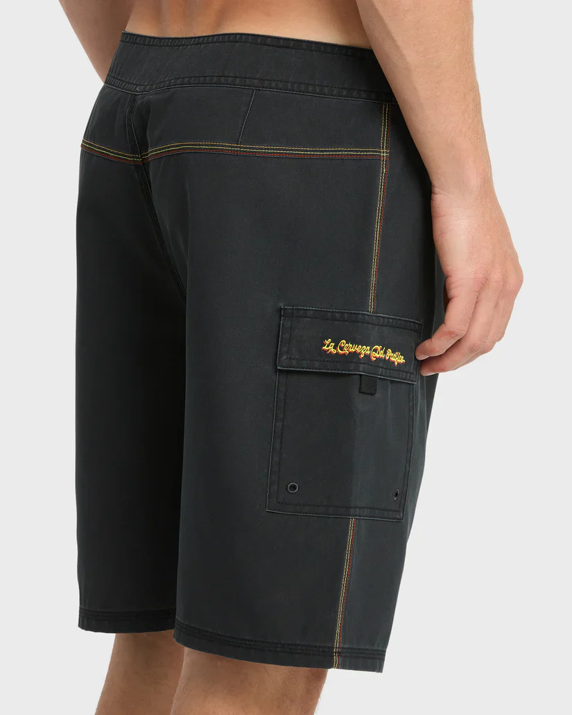 Pacifico Ballena 20" Boardshorts - Black - Image 6