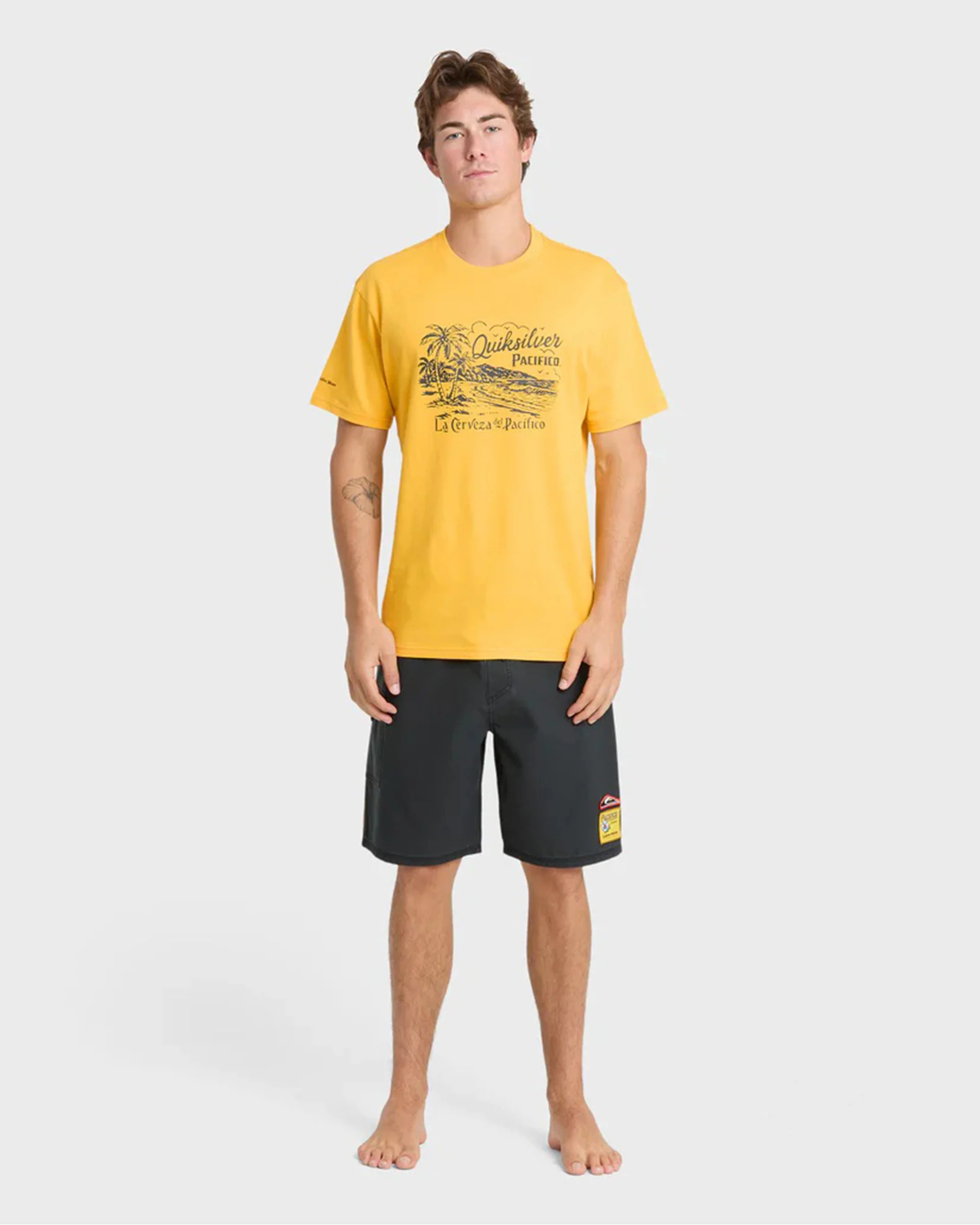 Pacifico Coastal Paradise S/S T-Shirt - Sunshine - Image 3