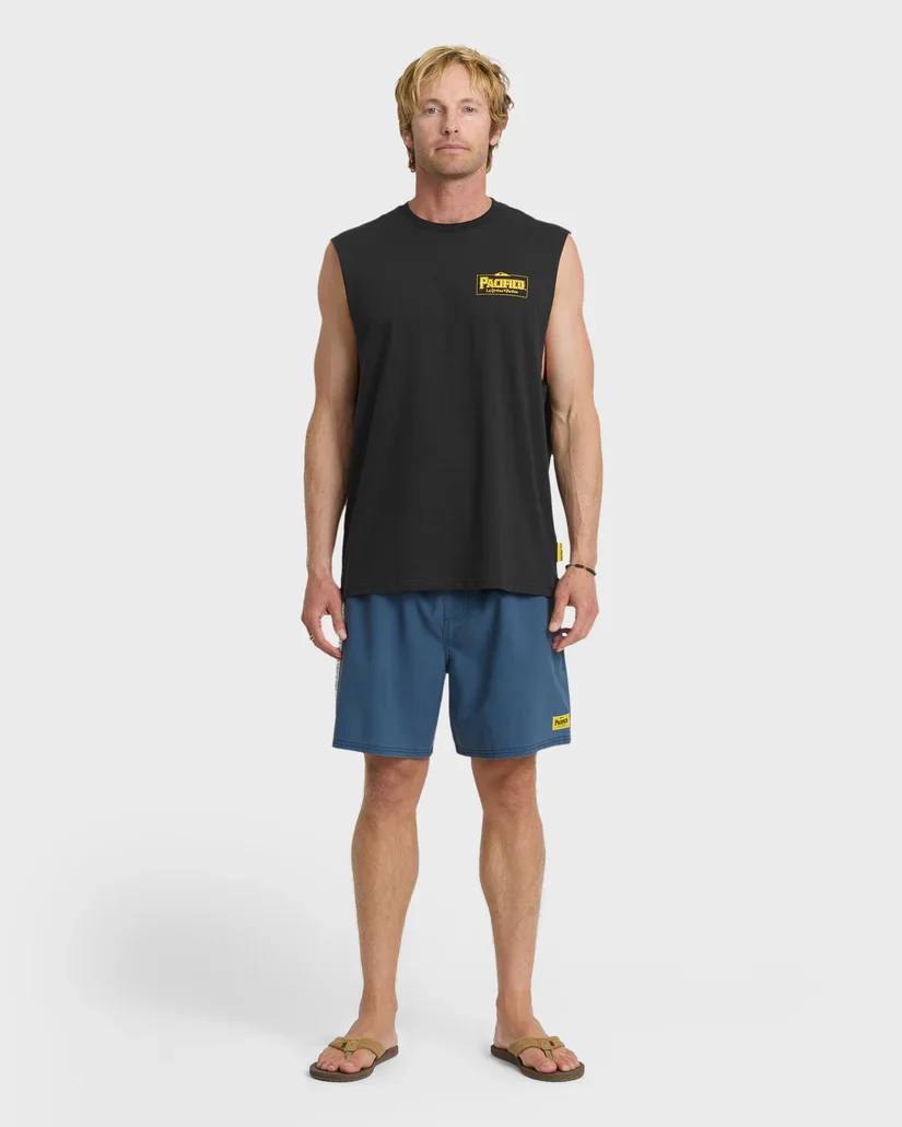 Pacifico Sayulita Cruising Tank Top - Black - Image 3