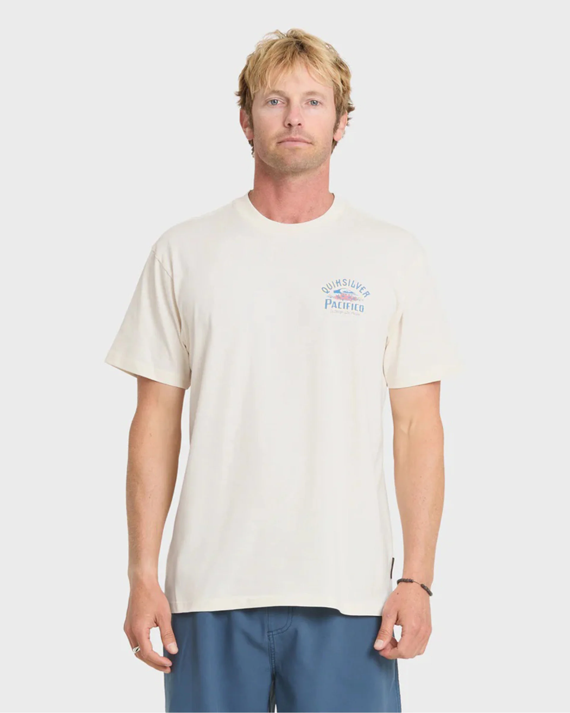Pacifico Signage S/S T-Shirt - Tofu