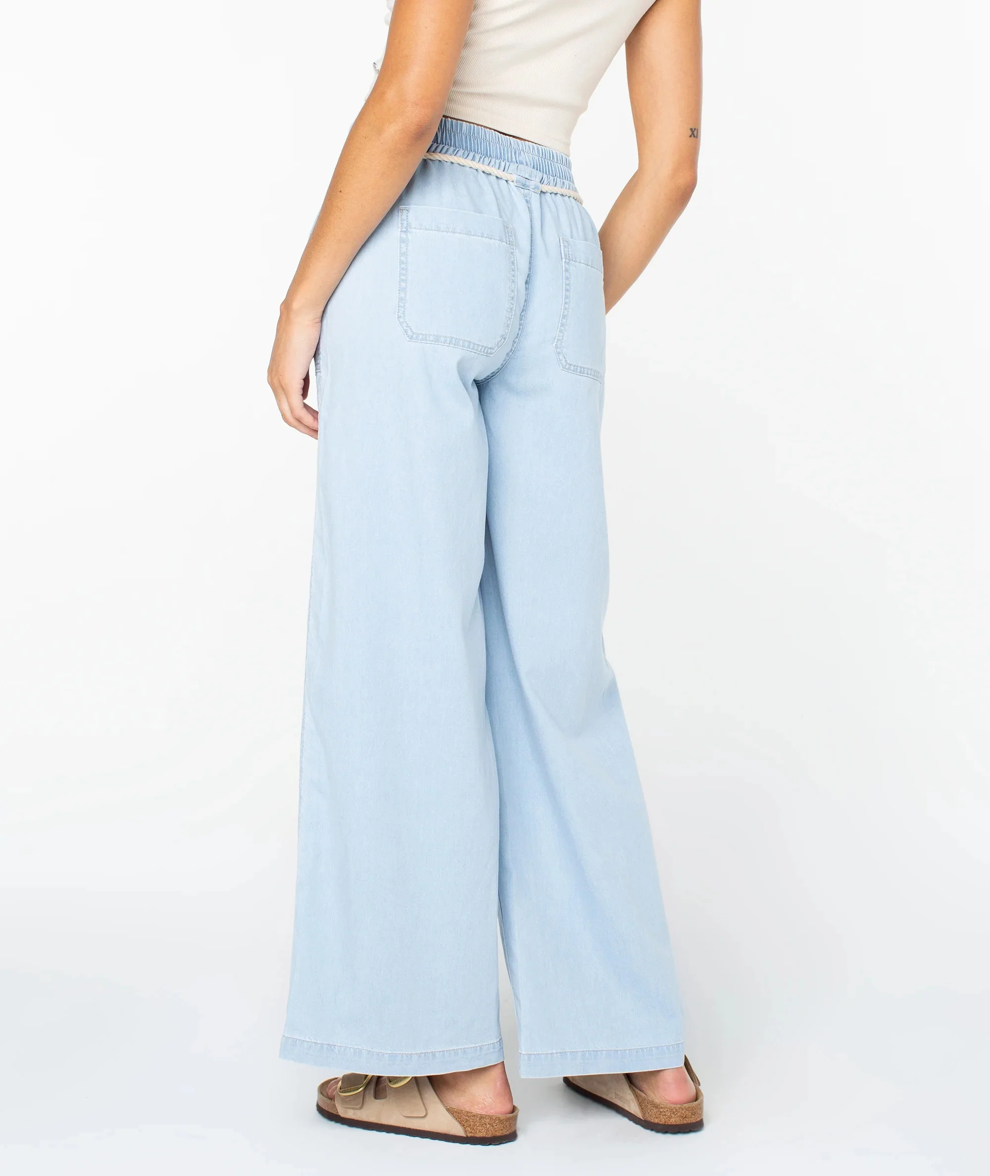 Paddle On Pant - Beached Wash Denim - Image 2