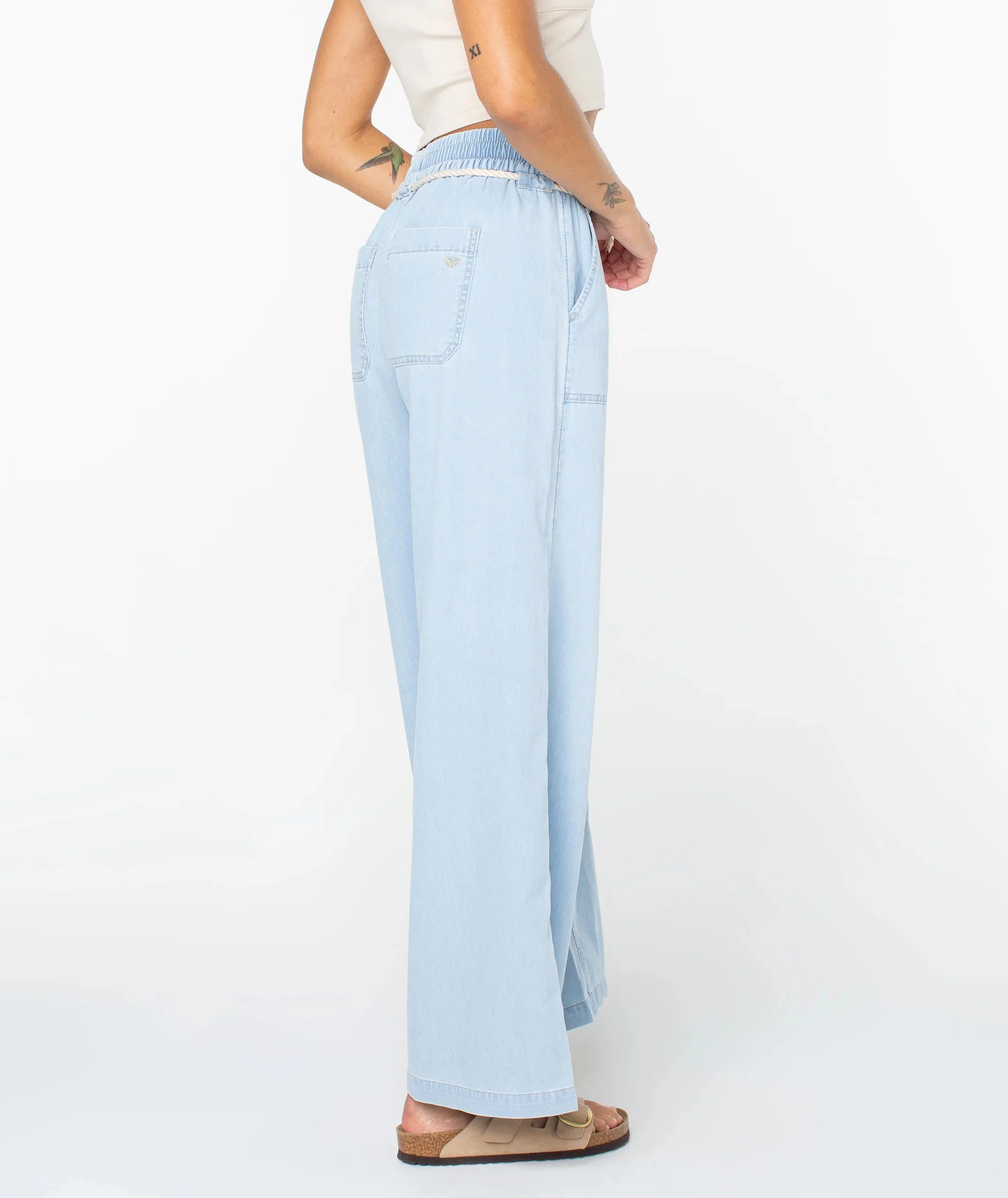 Paddle On Pant - Beached Wash Denim - Image 3