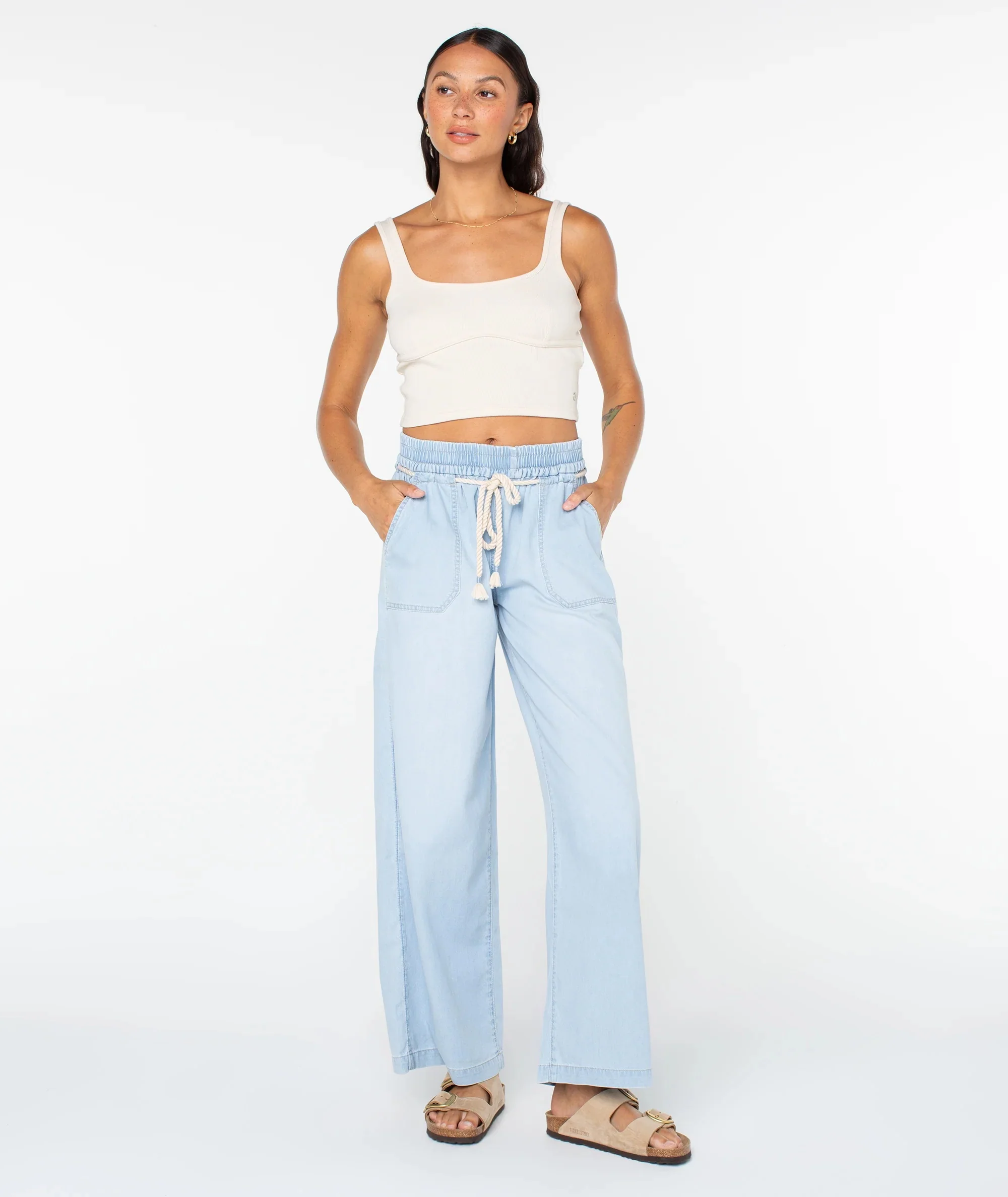 Paddle On Pant - Beached Wash Denim - Image 6