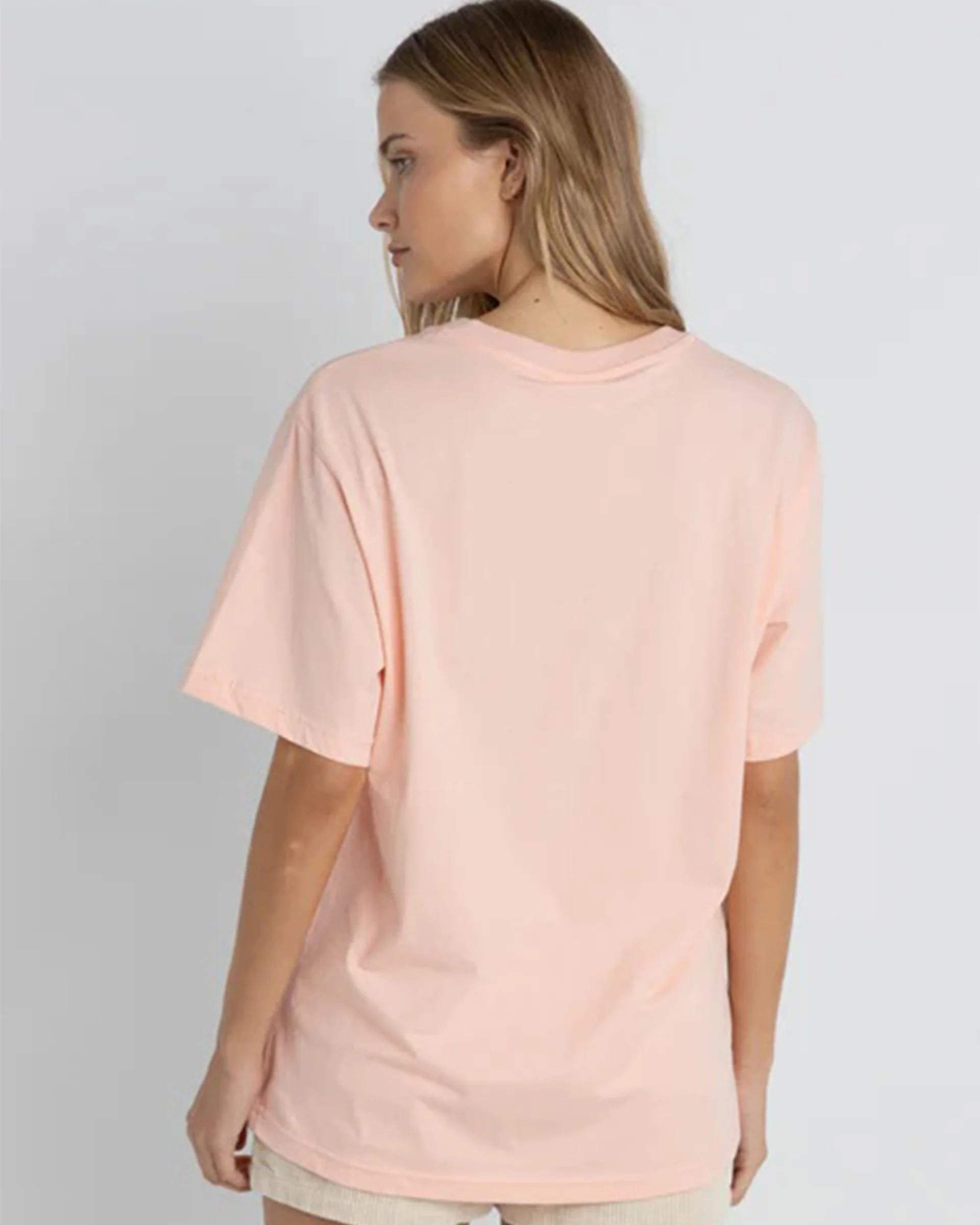 Paradise Floral Oversized S/S T-Shirt - Pink - Image 3