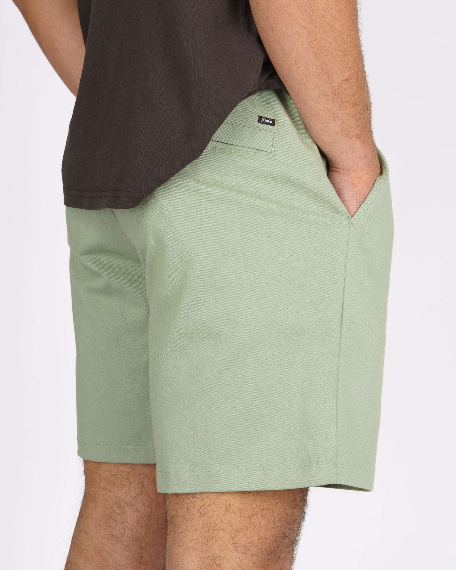 Perry 18.5" Twill Short - Sage - Image 7