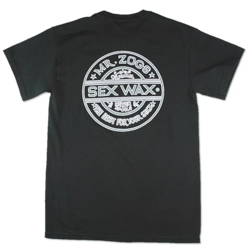 Pinstripe S/S Tee - Black