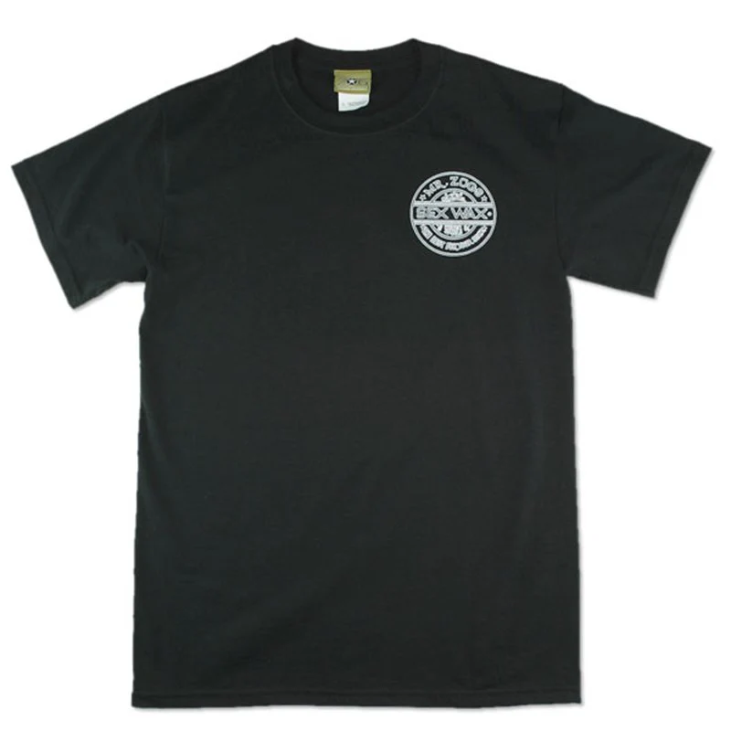 Pinstripe S/S Tee - Black - Image 2