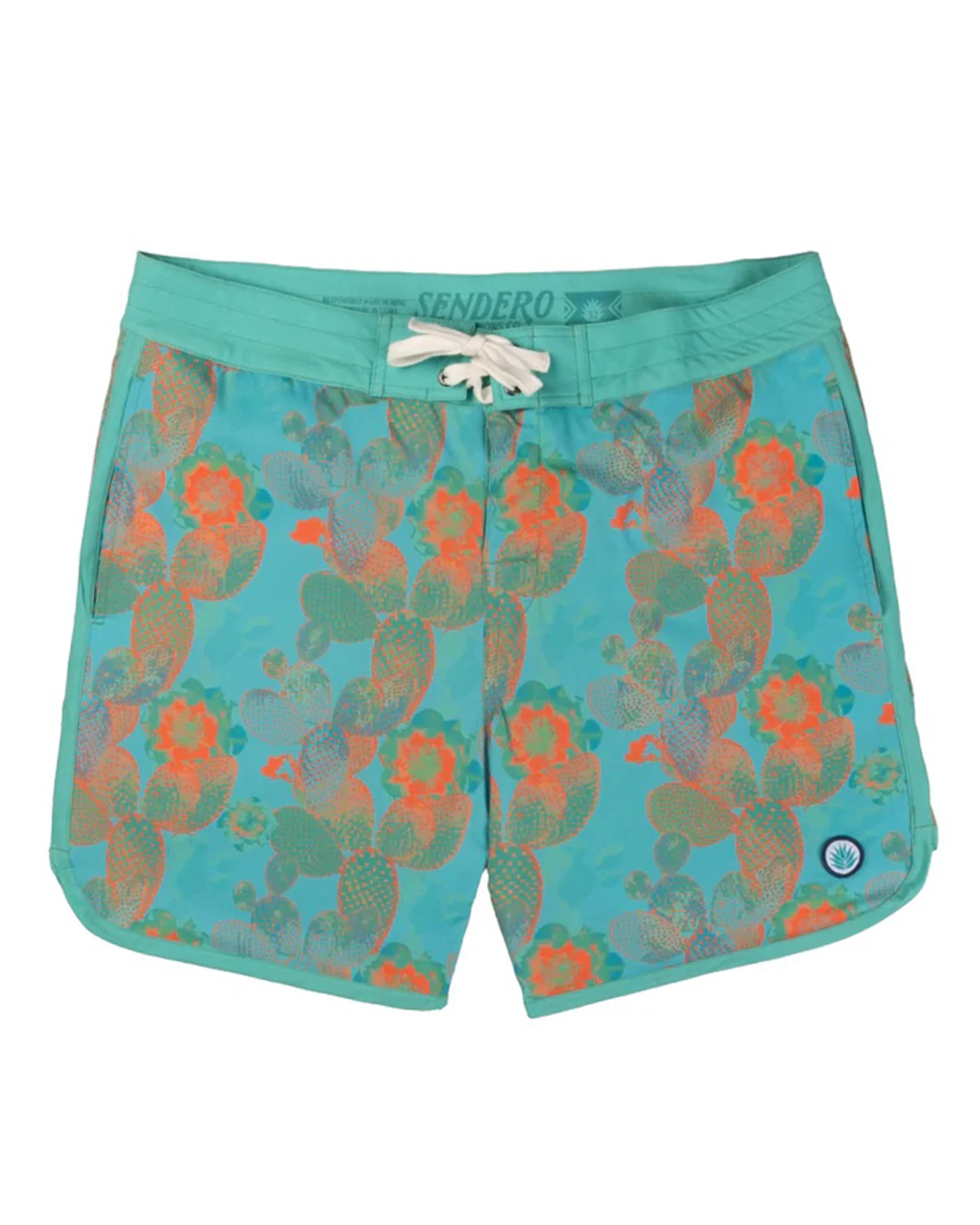 Point Bar Boardshort - Nopal Cosmico Verde Vivo