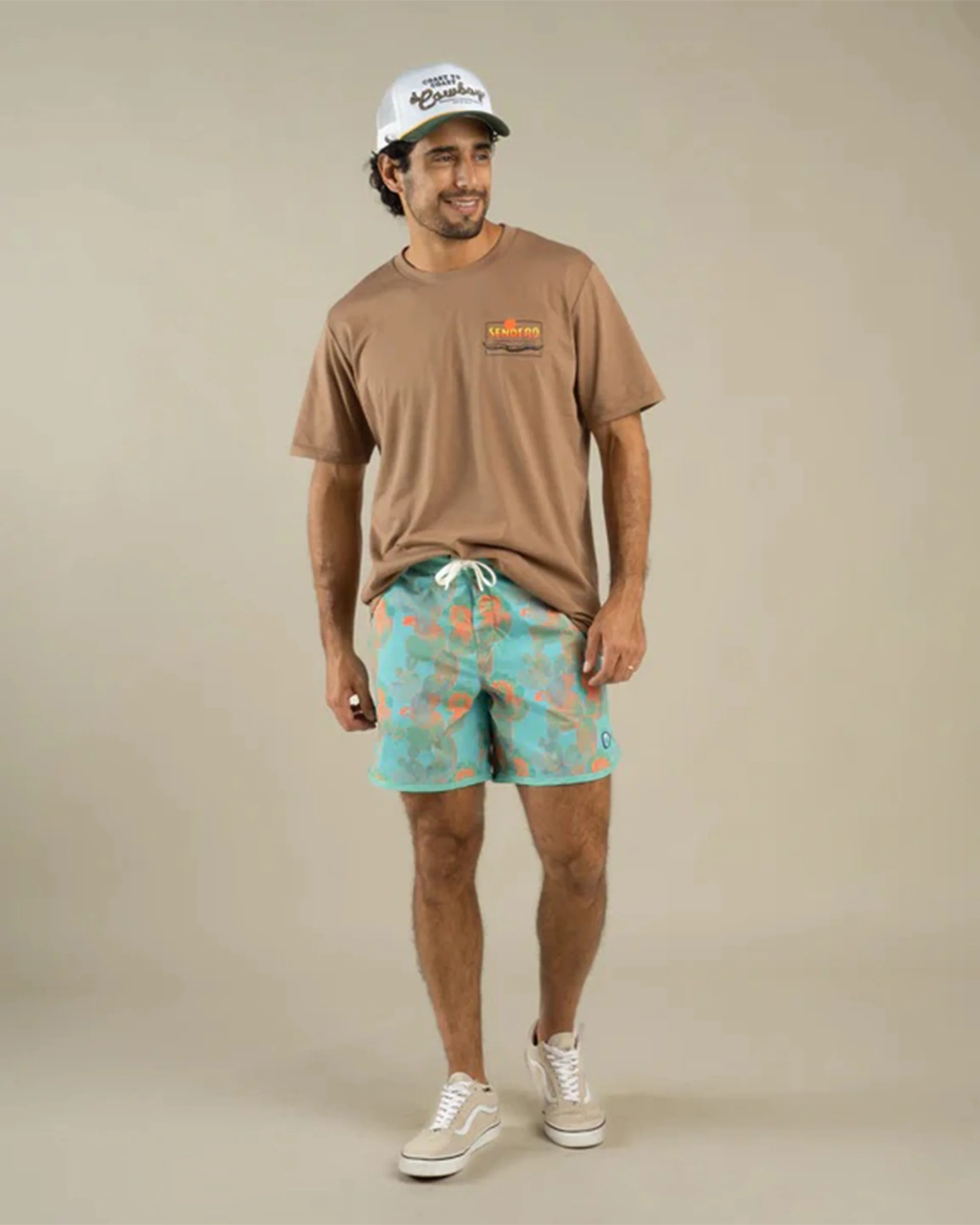 Point Bar Boardshort - Nopal Cosmico Verde Vivo - Image 4